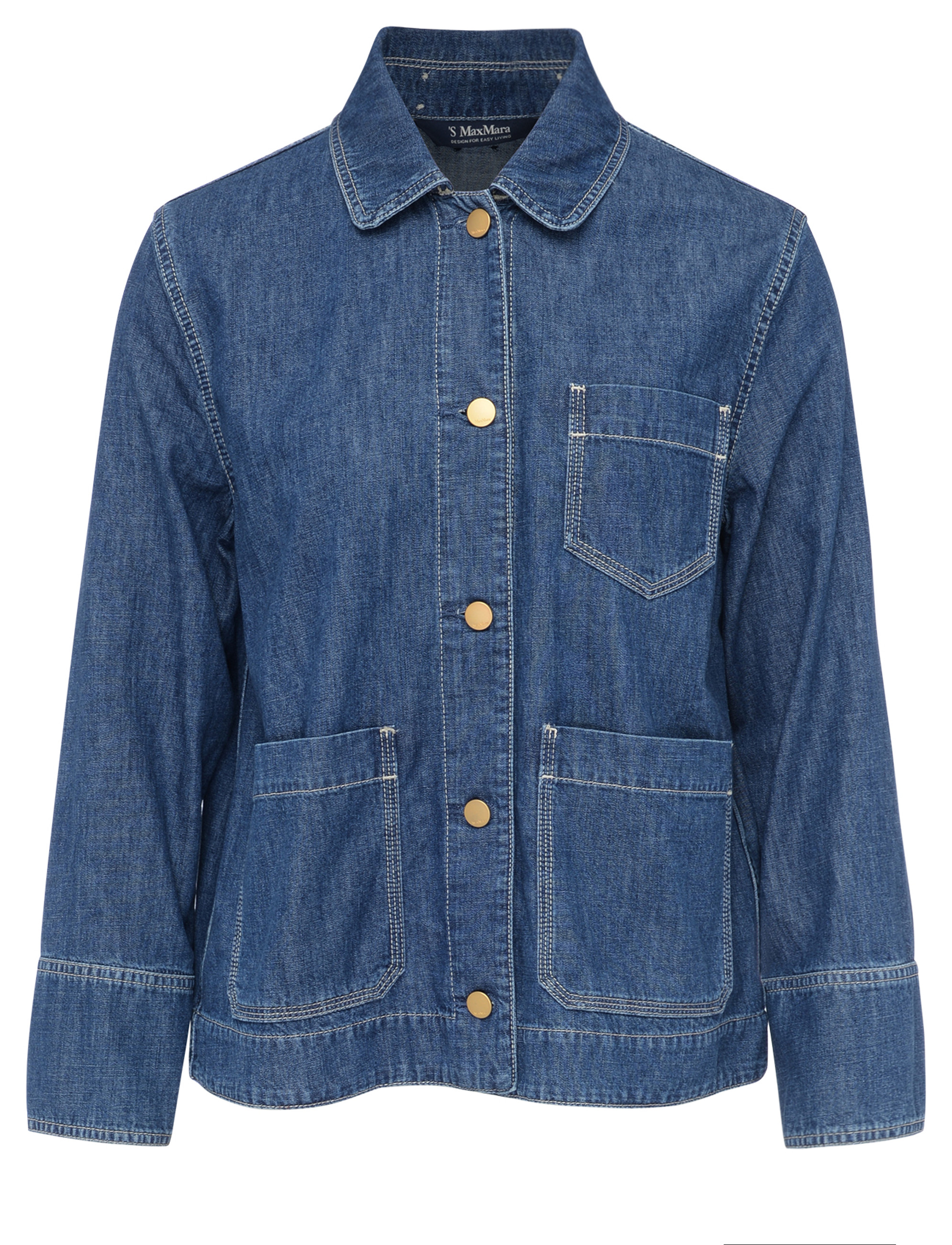 MAX MARA|DENIM JACKETS ((19041113 001 / 19041113600 001 Giacca 'S Max Mara Giulietta in denim bluette | H-Brands