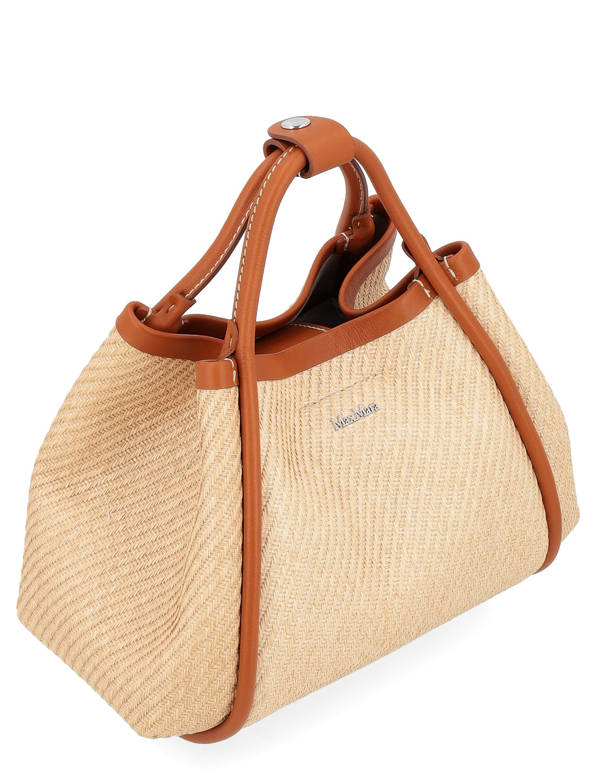 Max Mara Marine extra small bag in beige fabric | H-Brands Max Mara Marine extra small bag in beige fabric | H-Brands