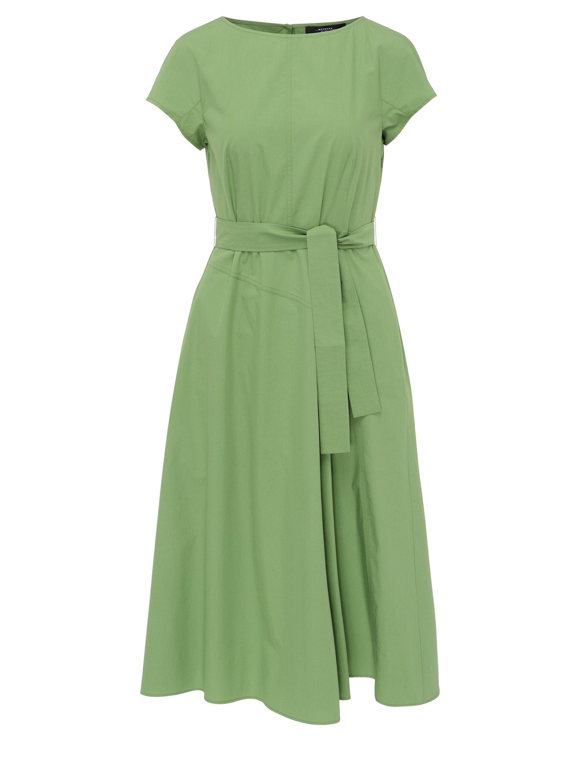 ワンピース WEEKEND MAX MARA Woman Dress Green 2515221142600 007 Weekend Max Mara Magma dress in green cotton | H-Brands