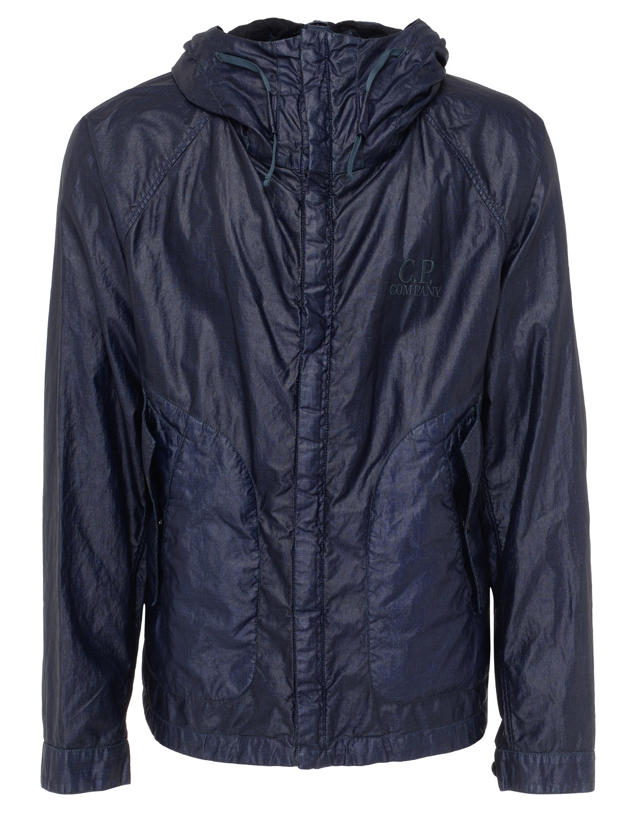 C.P. Company Jacket in Blue Waxed Linen | H-Brands