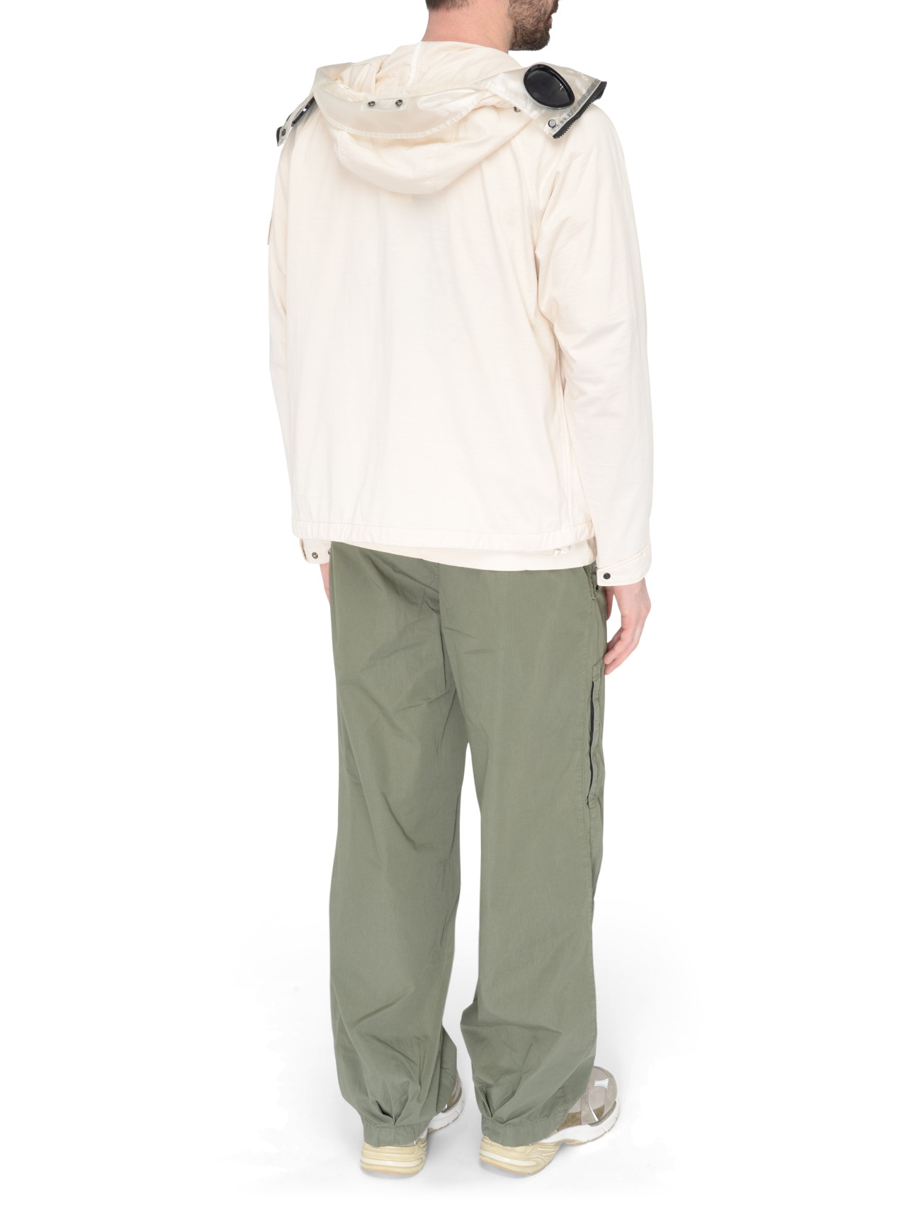 C.P. Company Jacket in Beige Jersey | H-Brands
