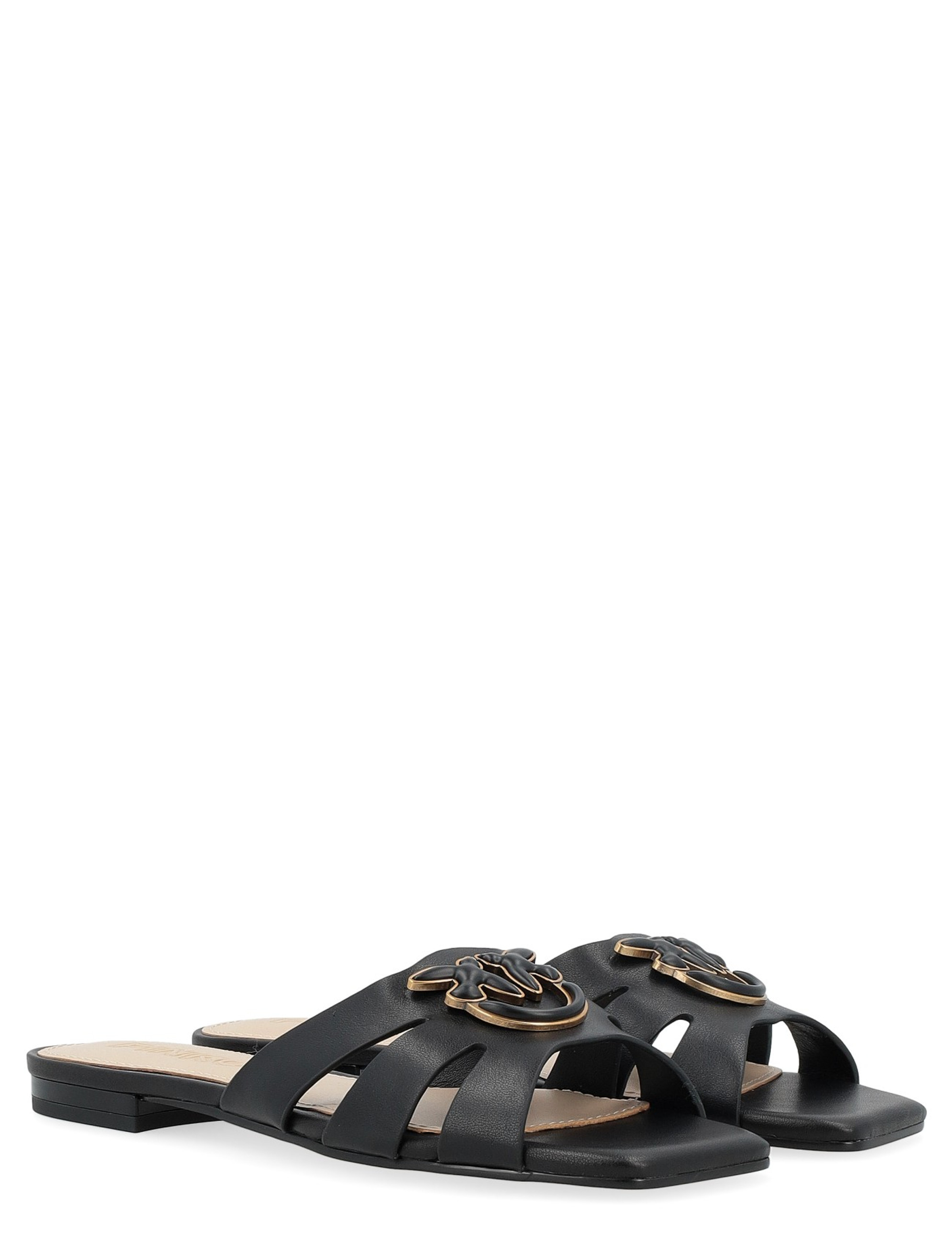 PINKO SD0313P003MARLI09Z12 関税送料込 Sandalo Pinko in nappa nera | H-Brands