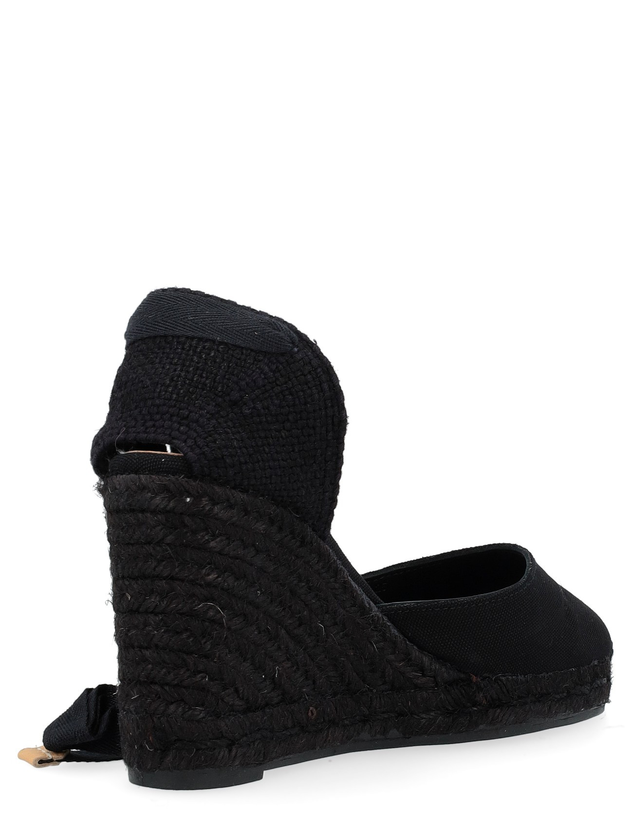 Castañer Carina espadrilles in black fabric H-Brands