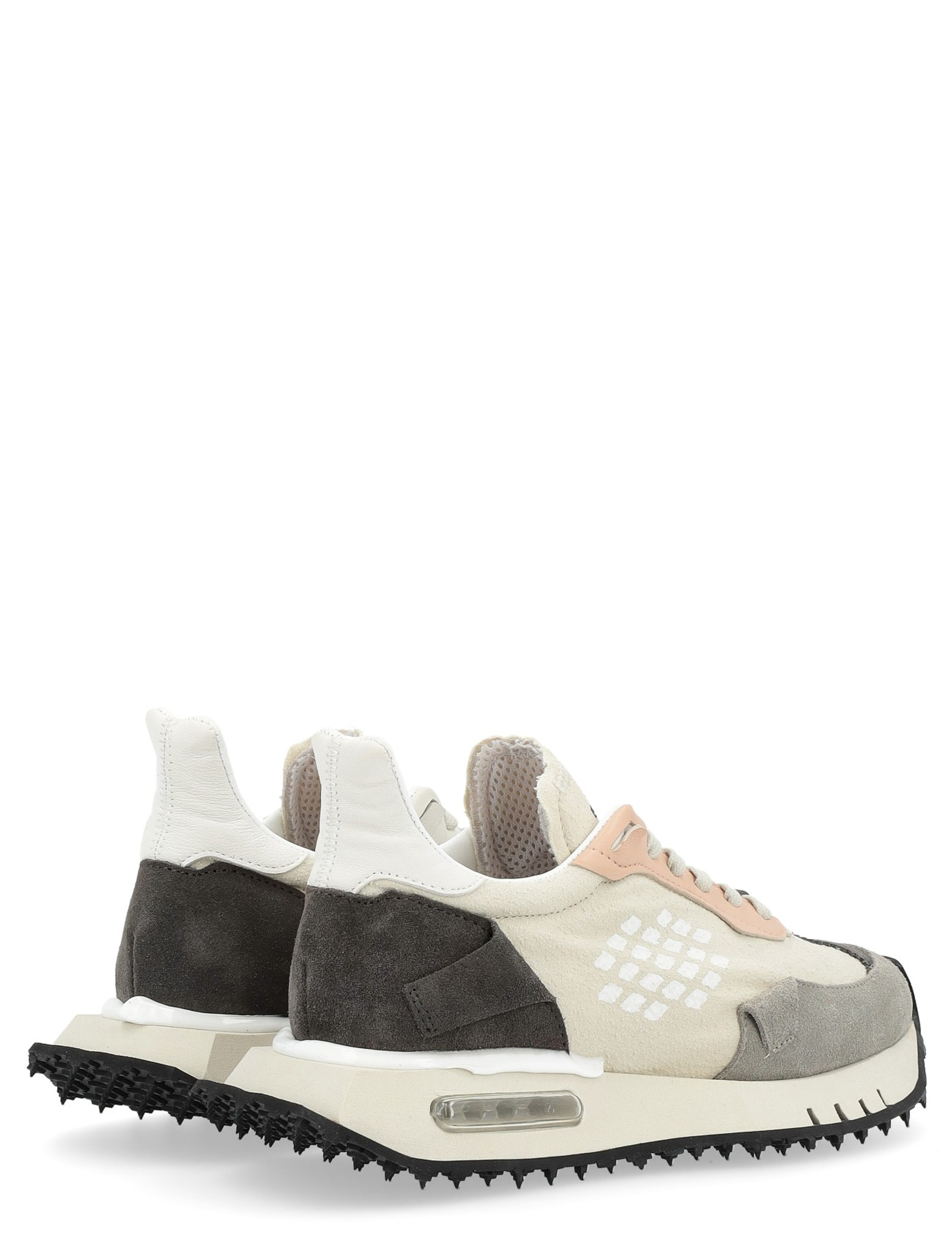 Sneaker BePositive Space Race in pelle beige e grigia | H-Brands Sneaker BePositive Space Race in pelle beige e grigia | H-Brands