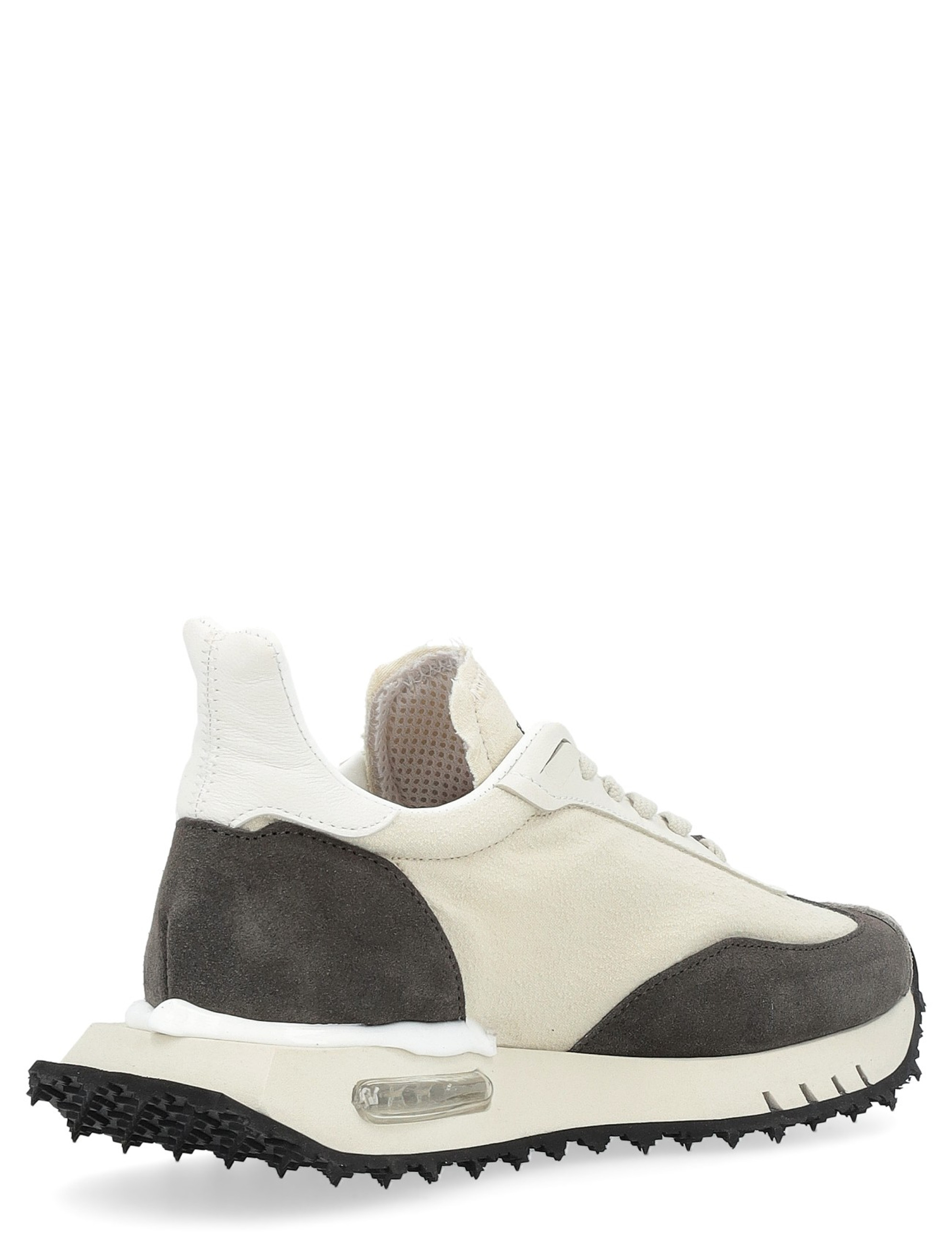スニーカー Bepositive F4WORACE01/BLA Sneakers Space Race - Laser Cut Sneaker BePositive Space Race in nylon e pelle bianca