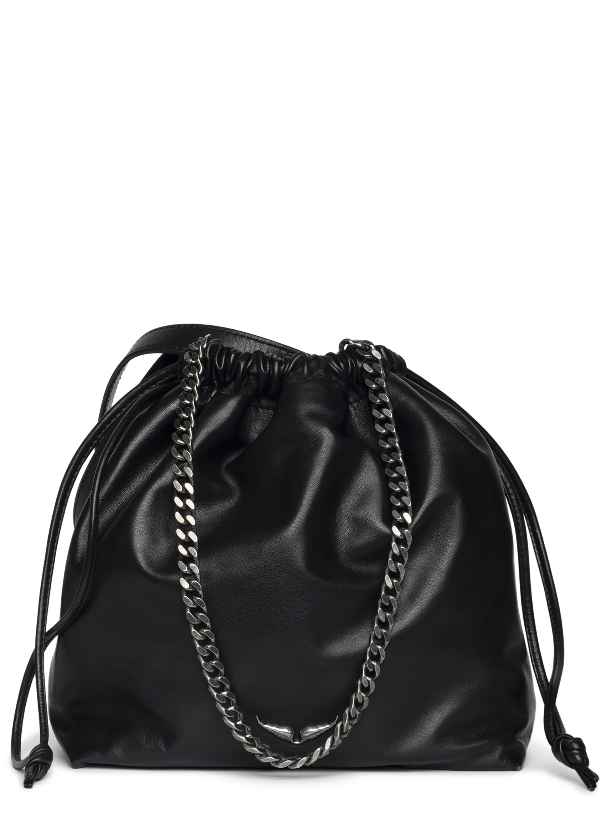 Zadig&Voltaire Rock Today bucket bag in black leather | H-Brands