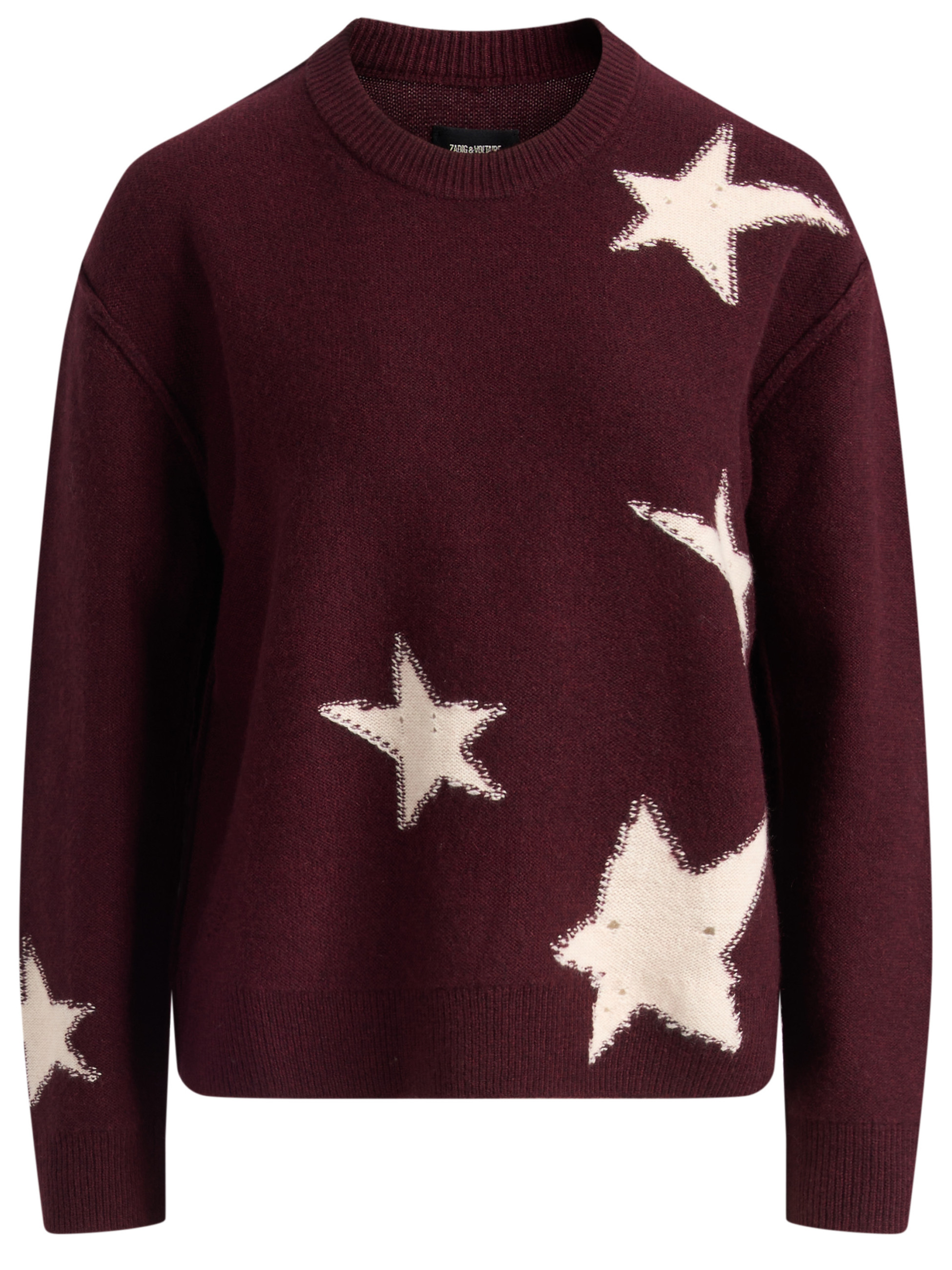 Jersey Zadig&Voltaire Markuz cachemira burdeos