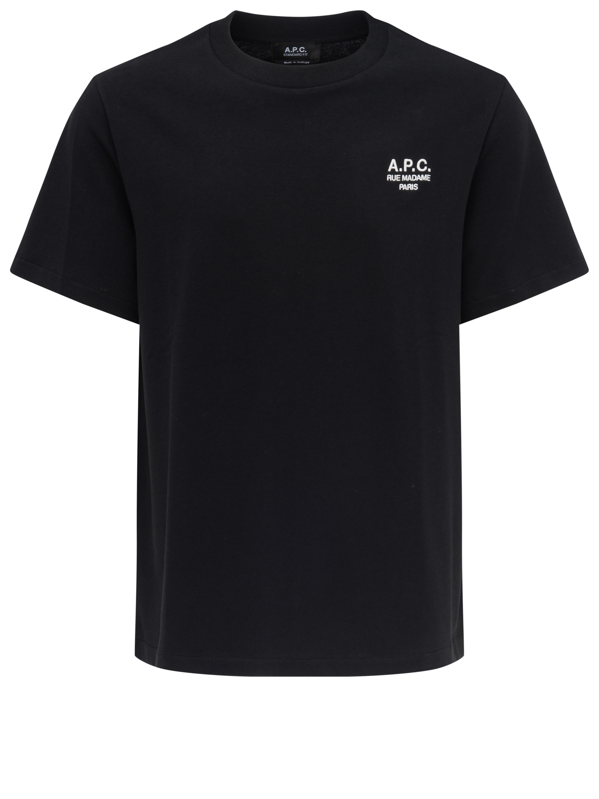 A.P.C. Rue Madame T-Shirt in black cotton