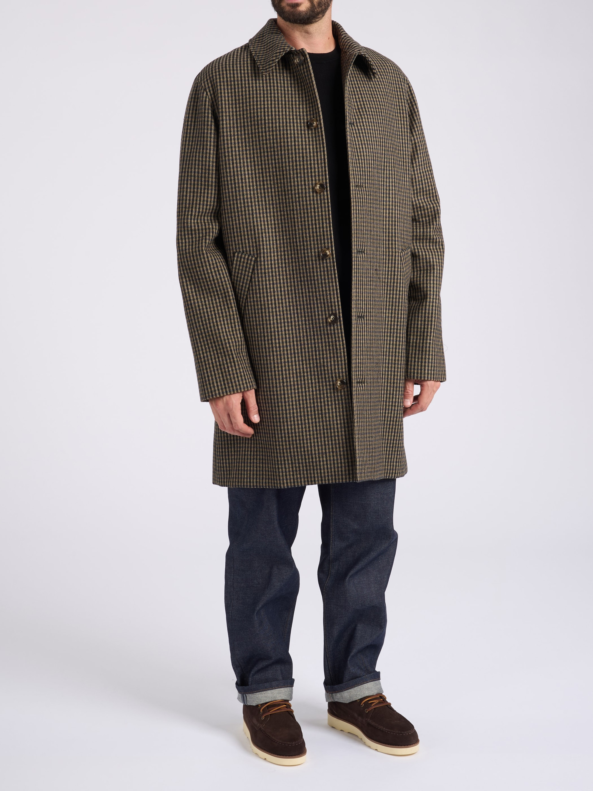 A.P.C. Brown Wool A.P.C. Coat | H-Brands