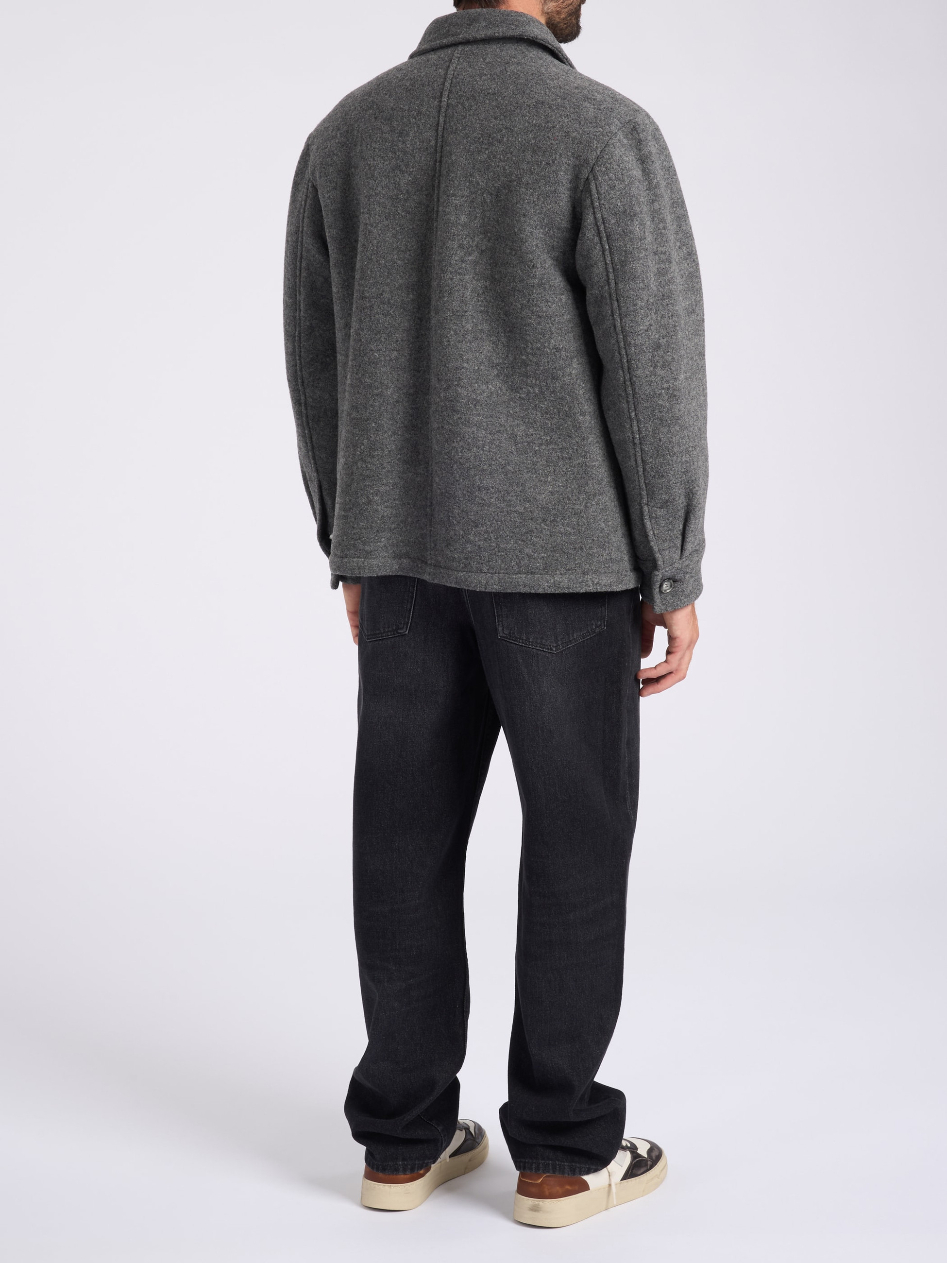 A.P.C. Jacket in Gray Wool | H-Brands