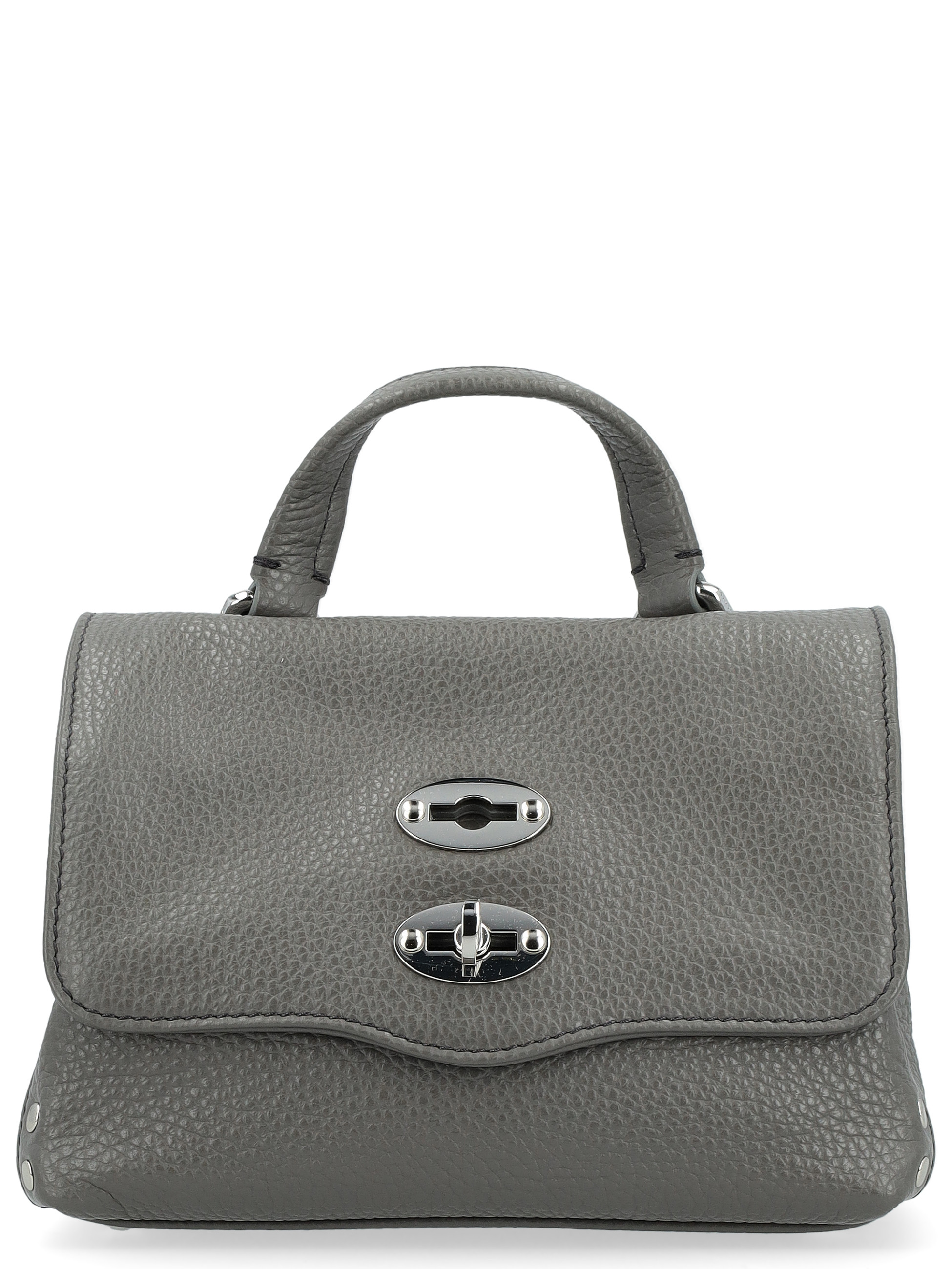 Zanellato Daily Baby Bag in Gray Embossed Leather | H-Brands