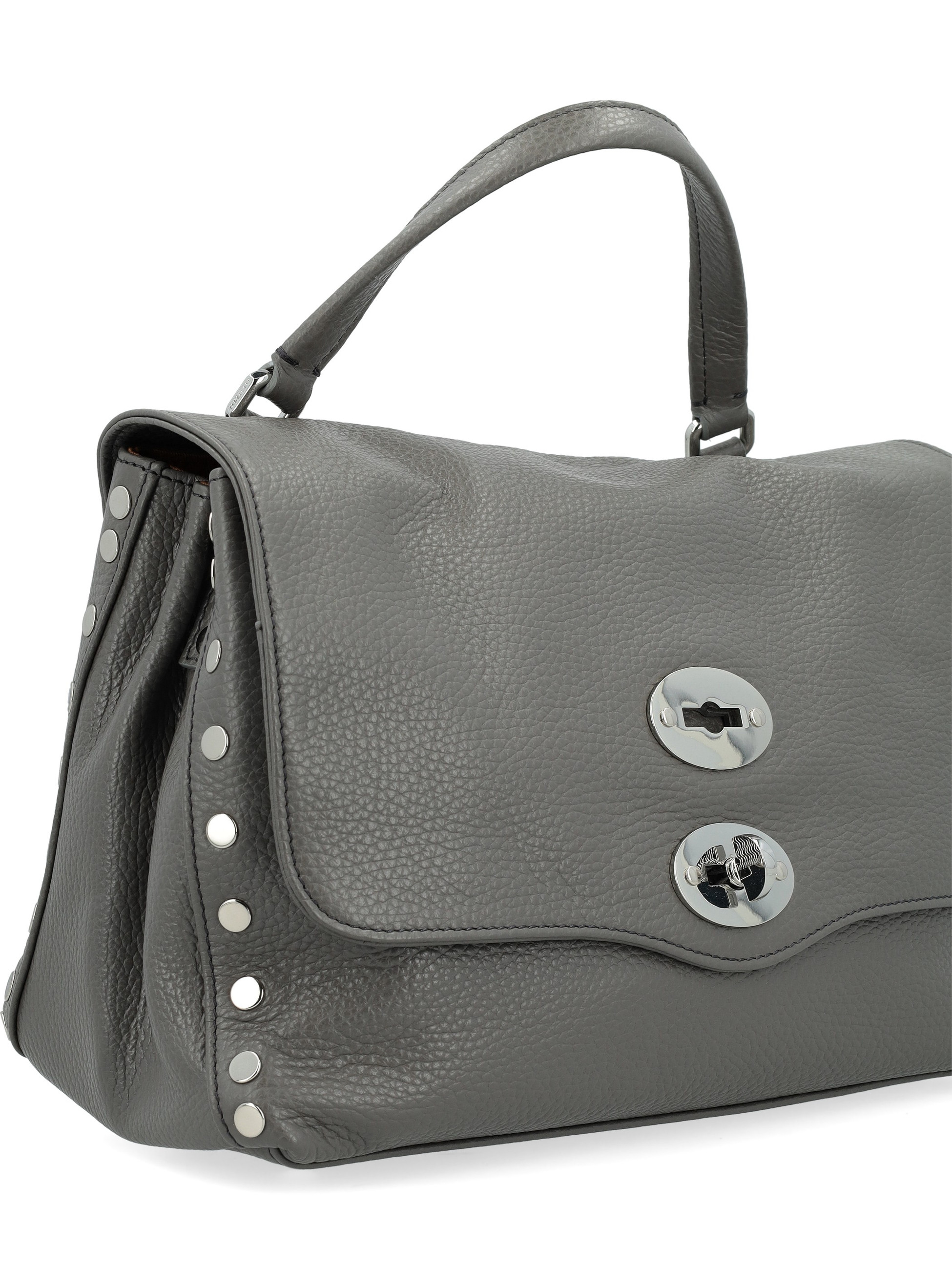 Zanellato Daily S Bag in Gray Embossed Leather | H-Brands