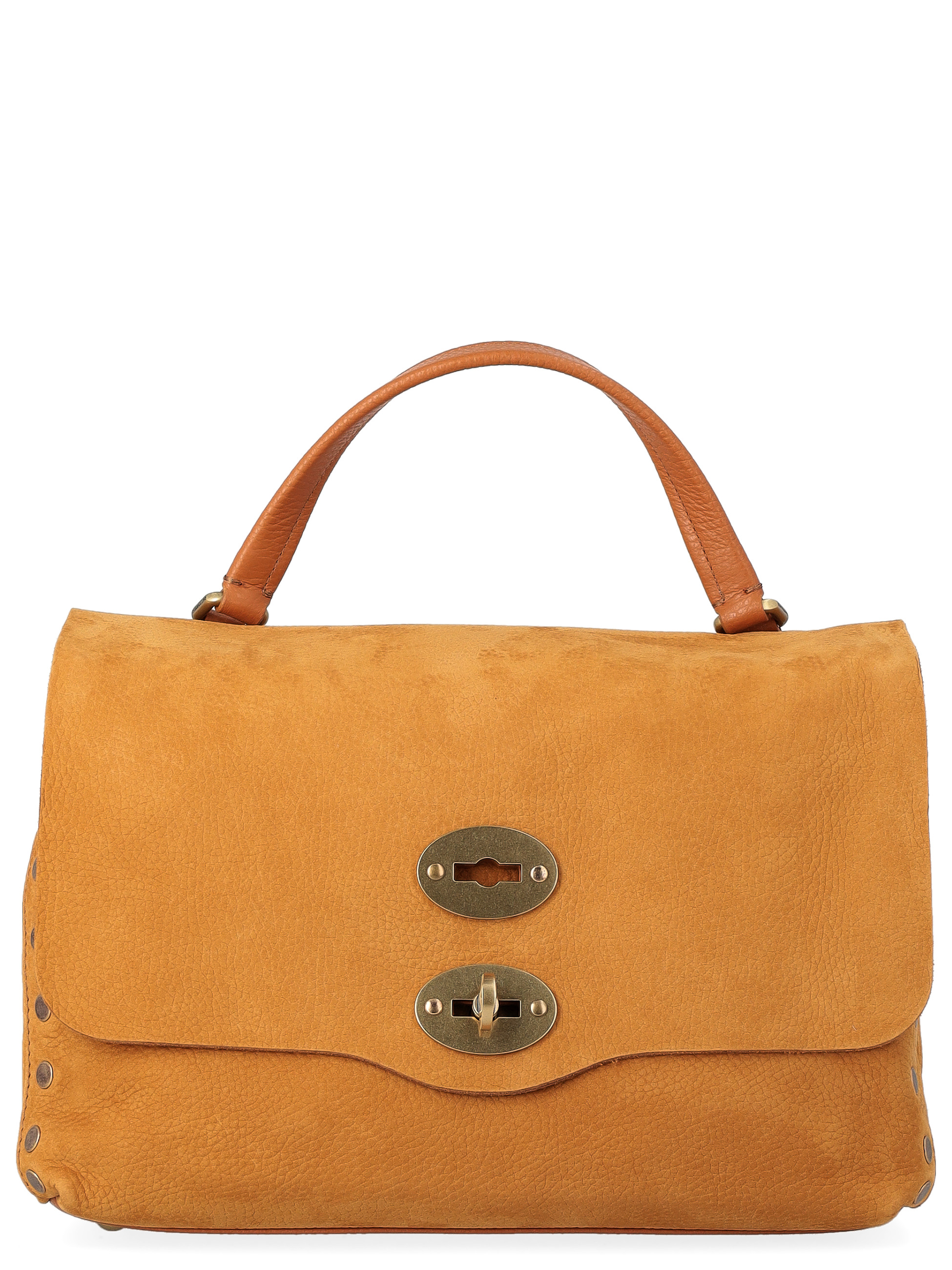 Borsa Zanellato Postina Jones S in pelle brandy | H-Brands