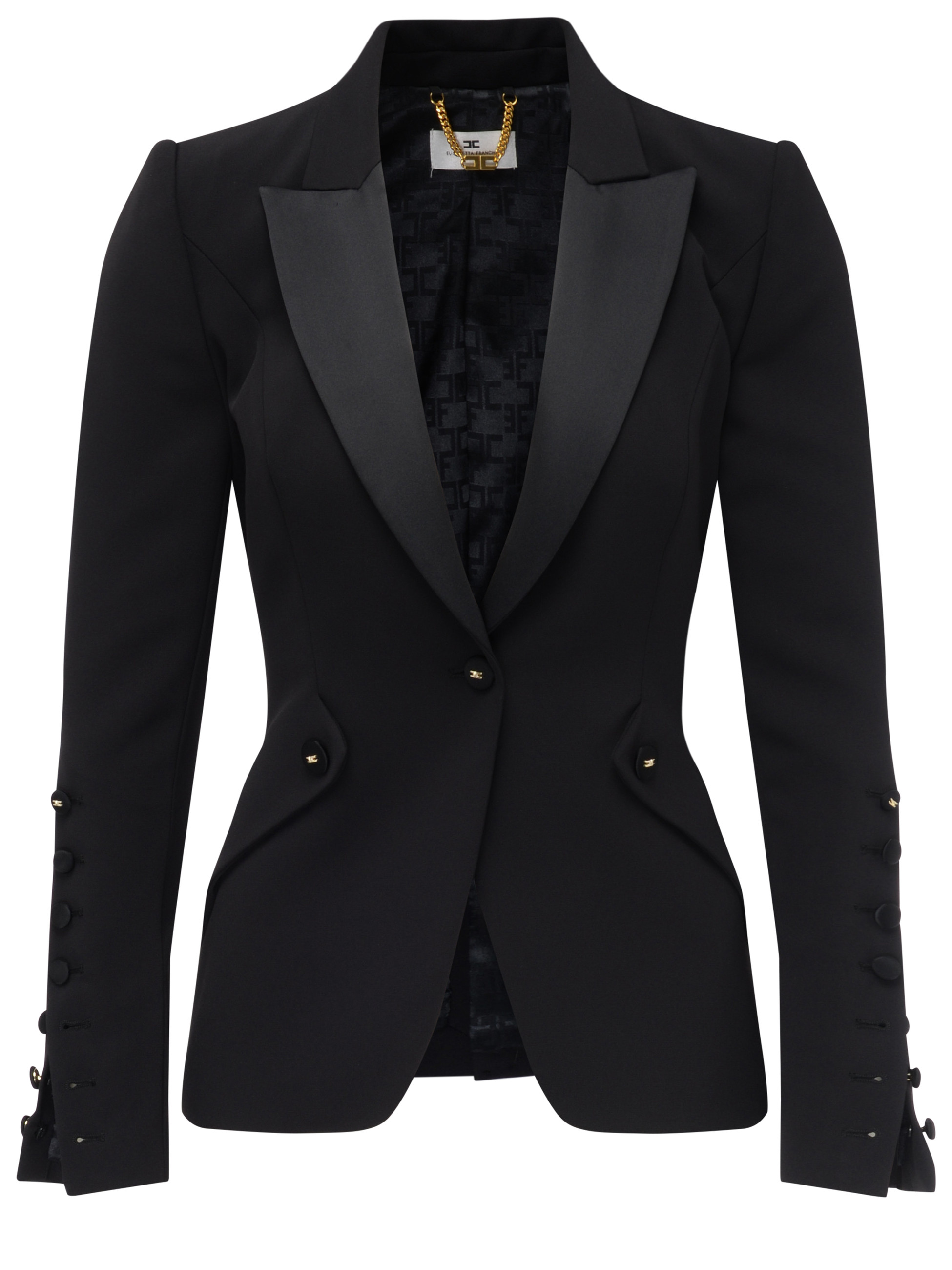 Elisabetta Franchi jacket Elisabetta Franchi lightweight black