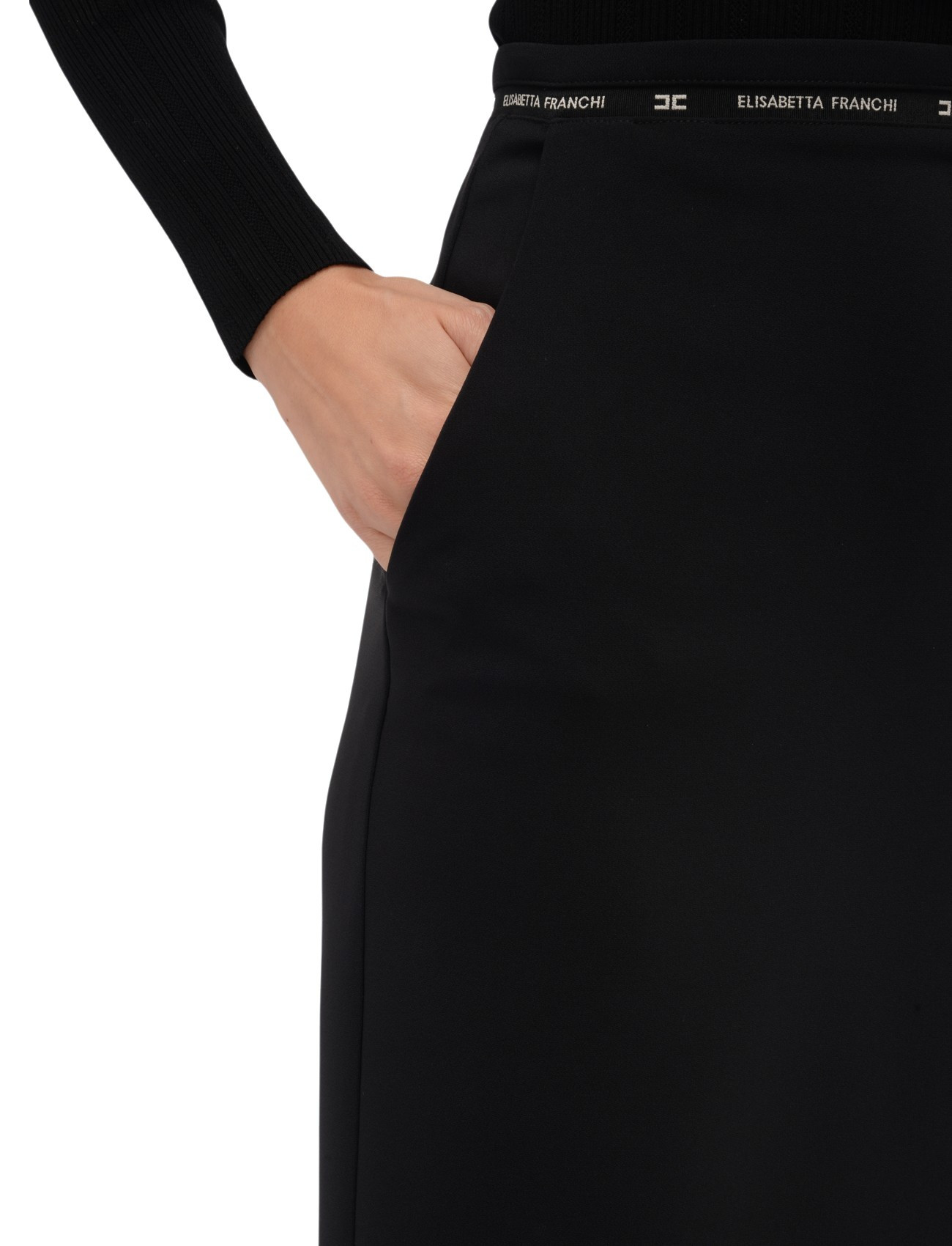 Elisabetta Franchi black Elisabetta Franchi skirt | H-Brands