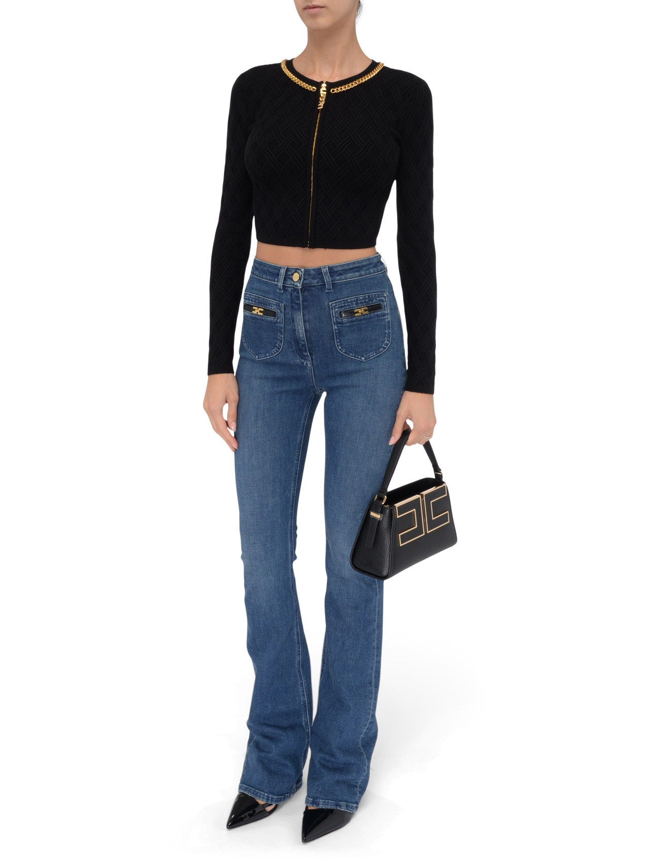 Elisabetta Franchi black Elisabetta Franchi cardigan | H-Brands