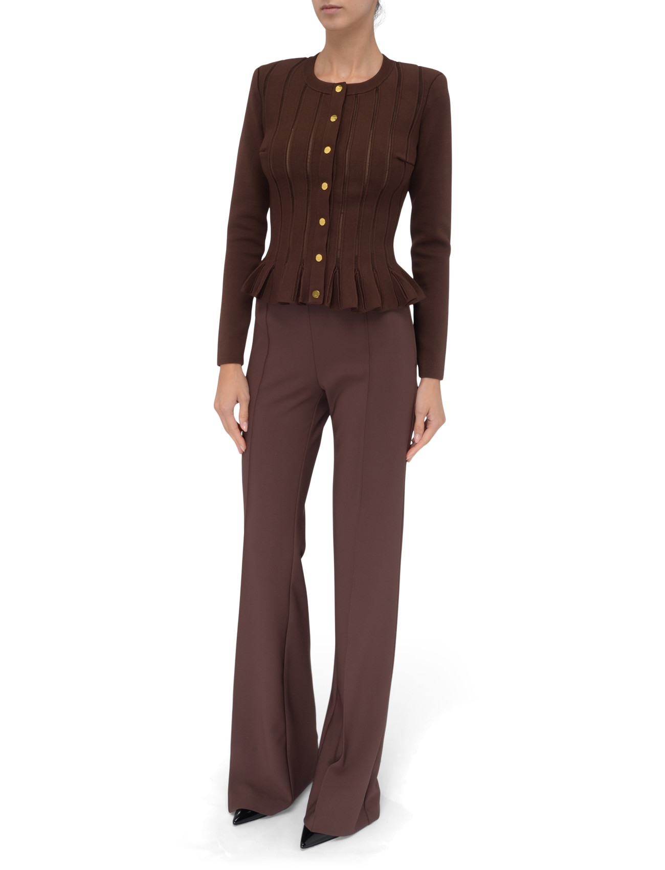 Elisabetta Franchi brown Elisabetta Franchi pants | H-Brands