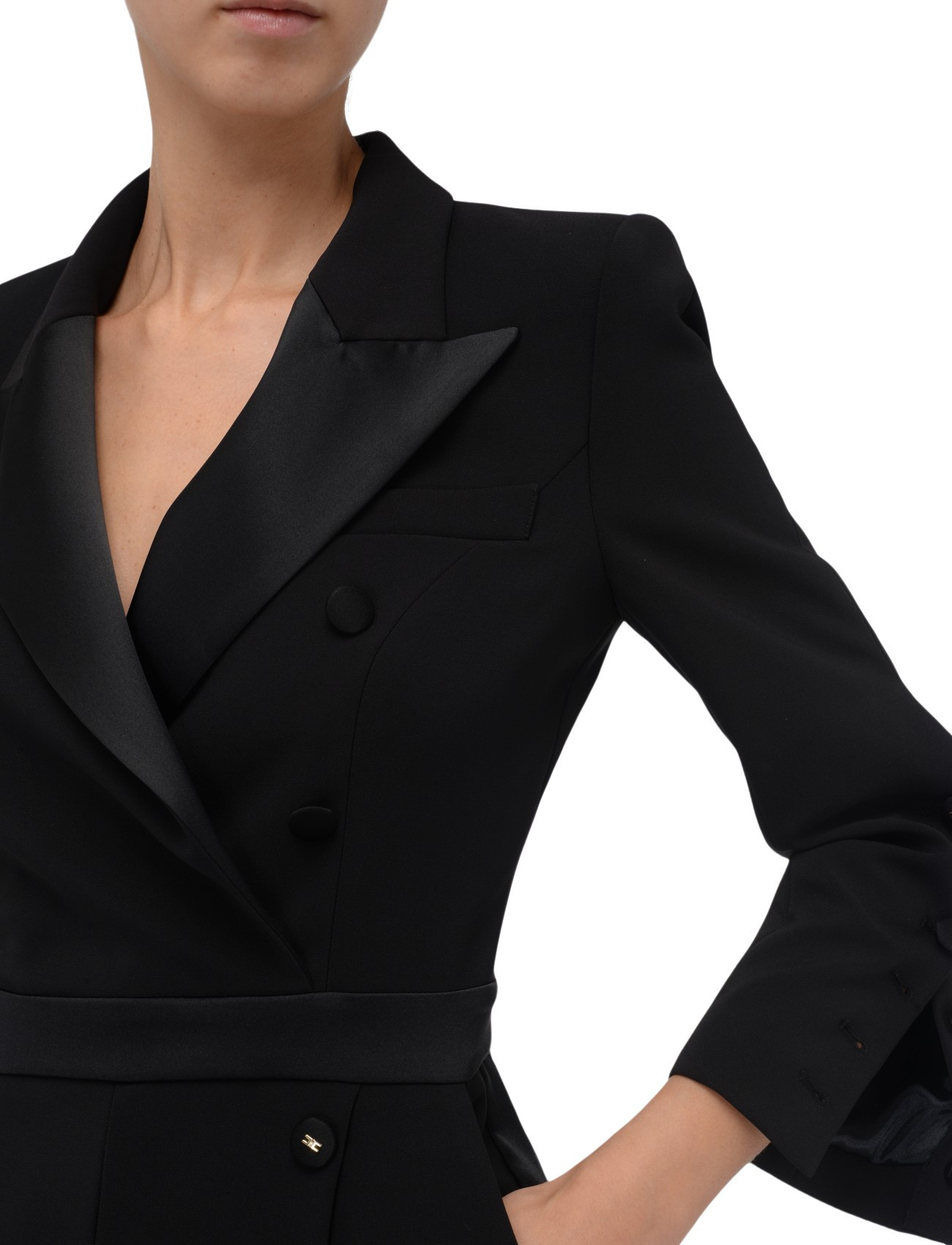 Elisabetta Franchi Jumpsuit Elisabetta Franchi lightweight black