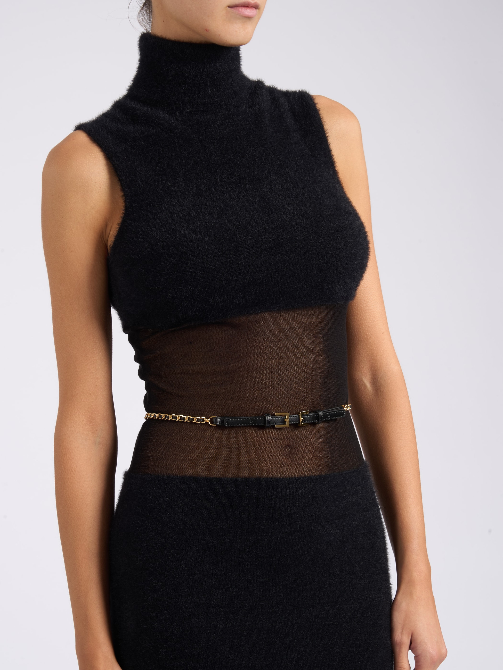 Elisabetta Franchi dress with black belt | H-Brands
