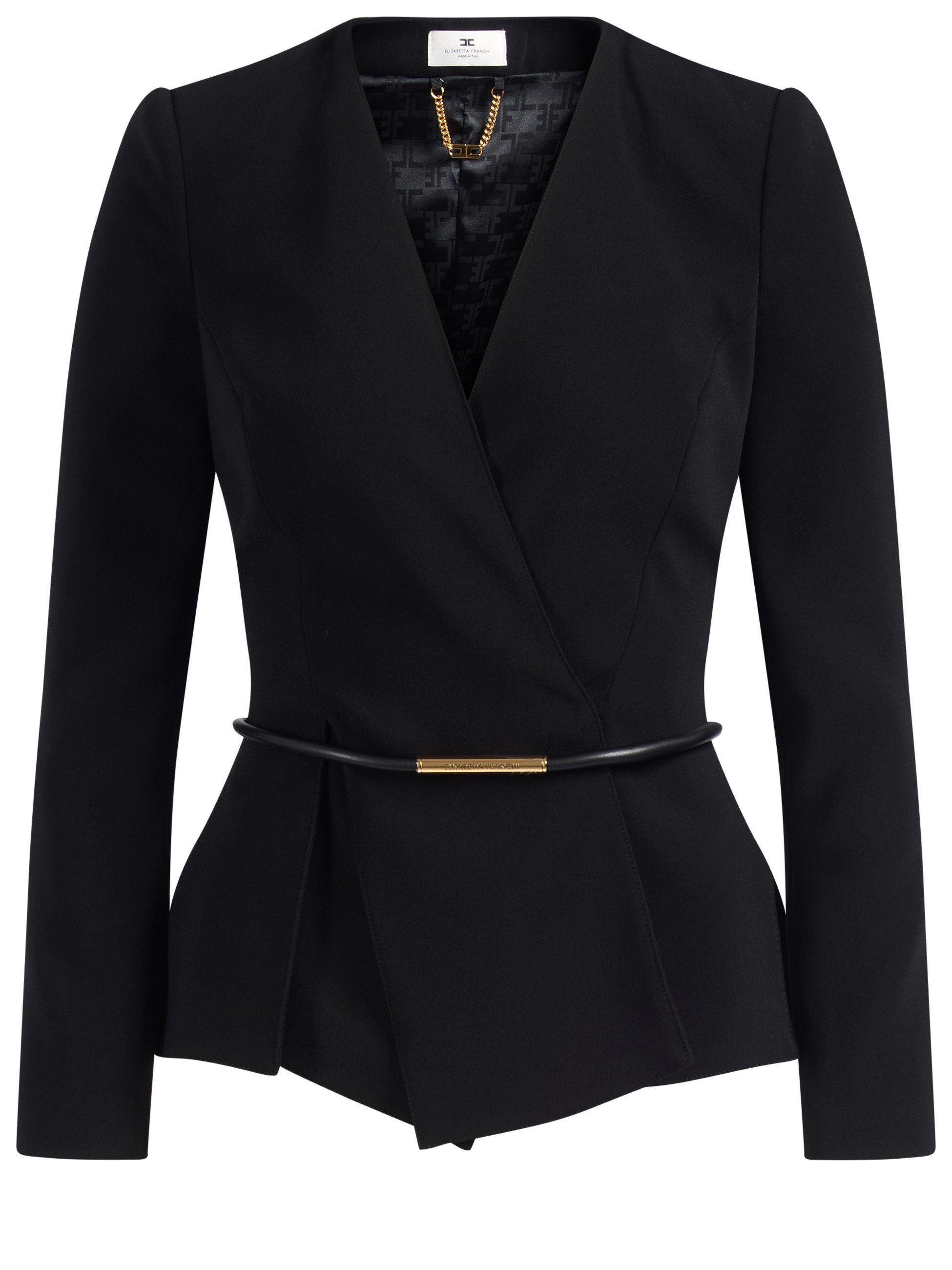 Elisabetta Franchi jacket Elisabetta Franchi lightweight black