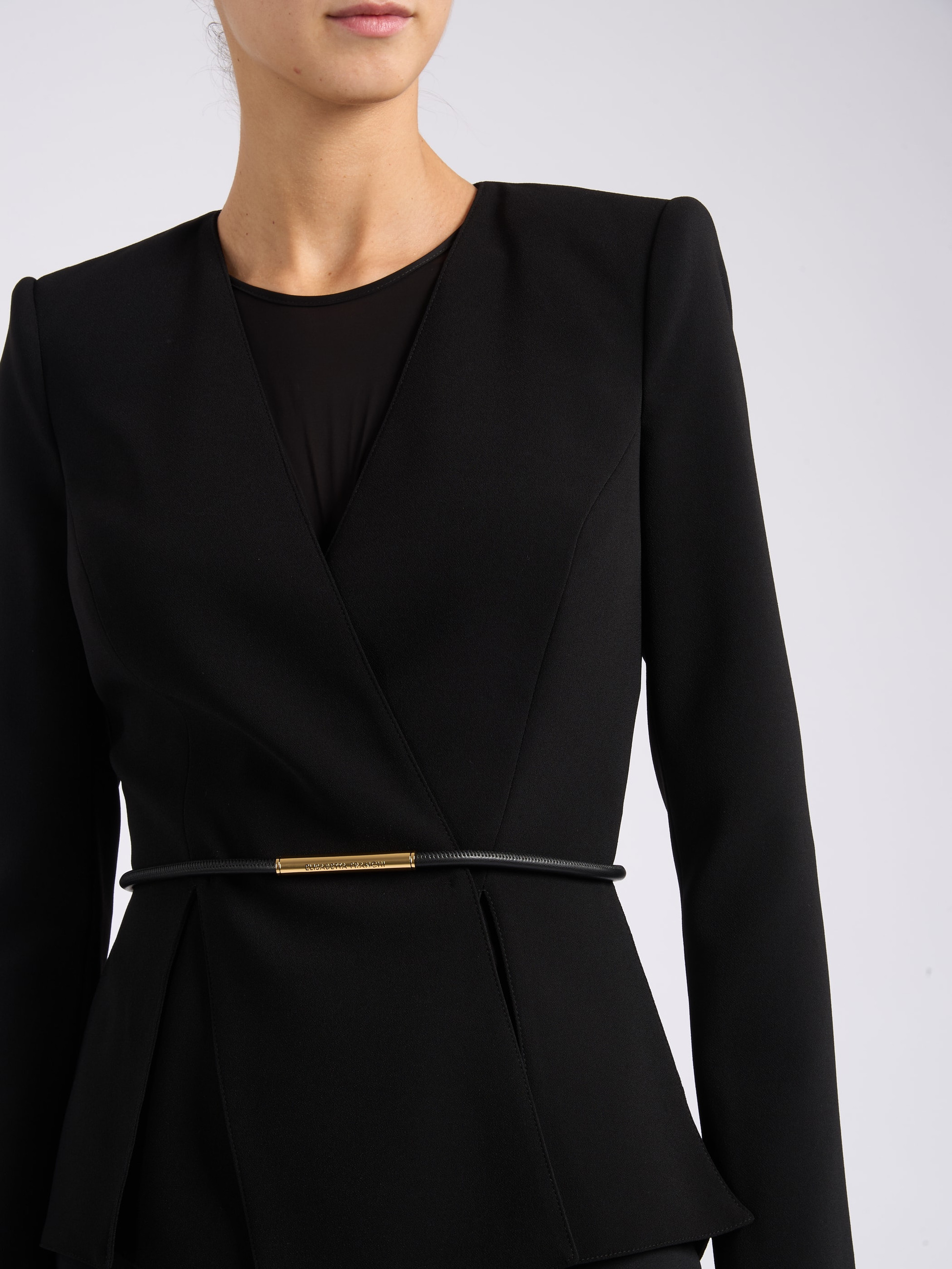 Elisabetta Franchi jacket Elisabetta Franchi lightweight black
