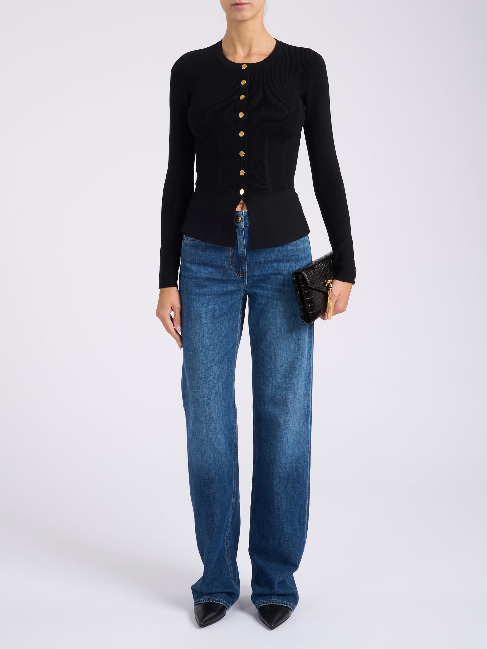 Elisabetta Franchi black Elisabetta Franchi jacket | H-Brands