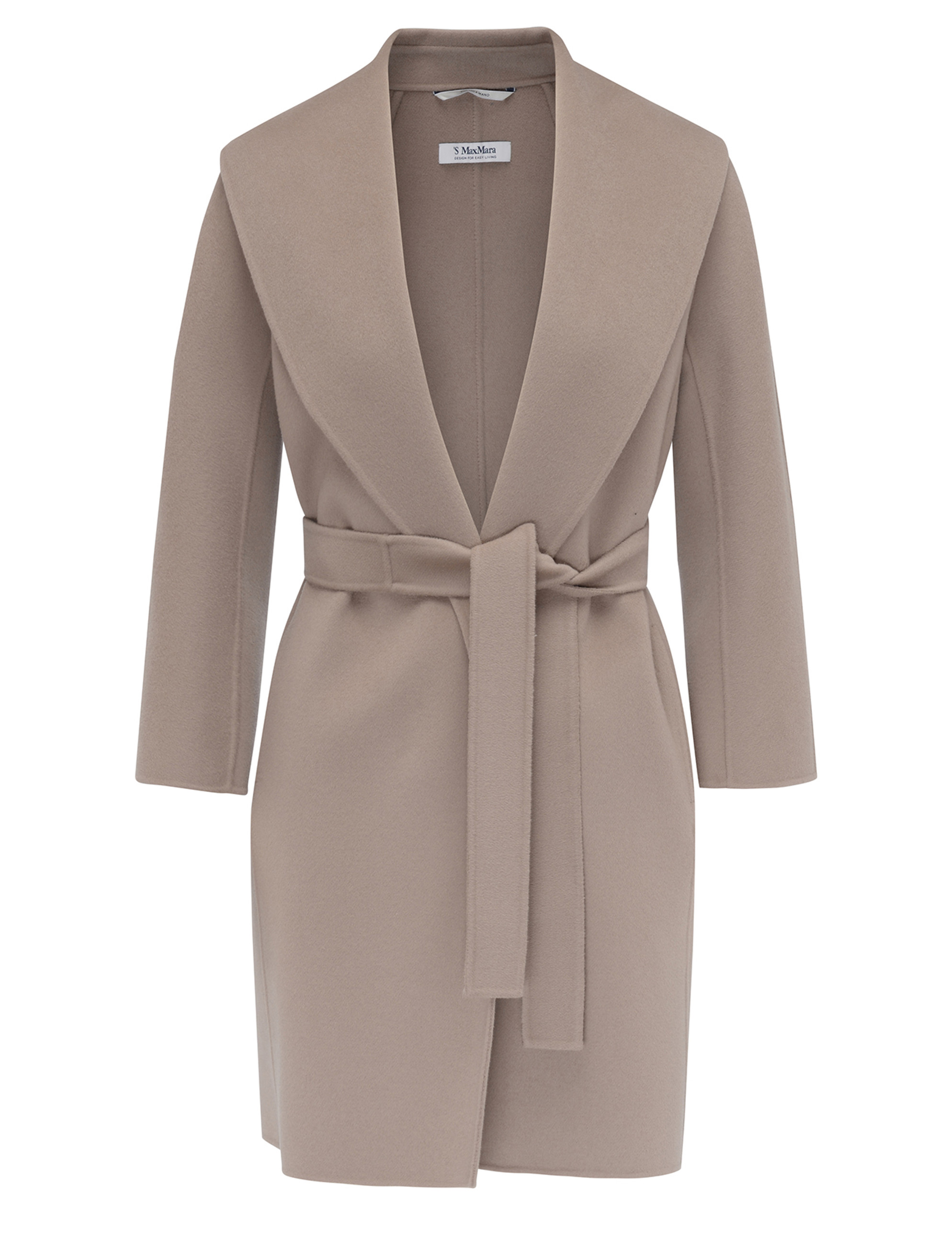 Max Mara Messi 'S coat in taupe wool