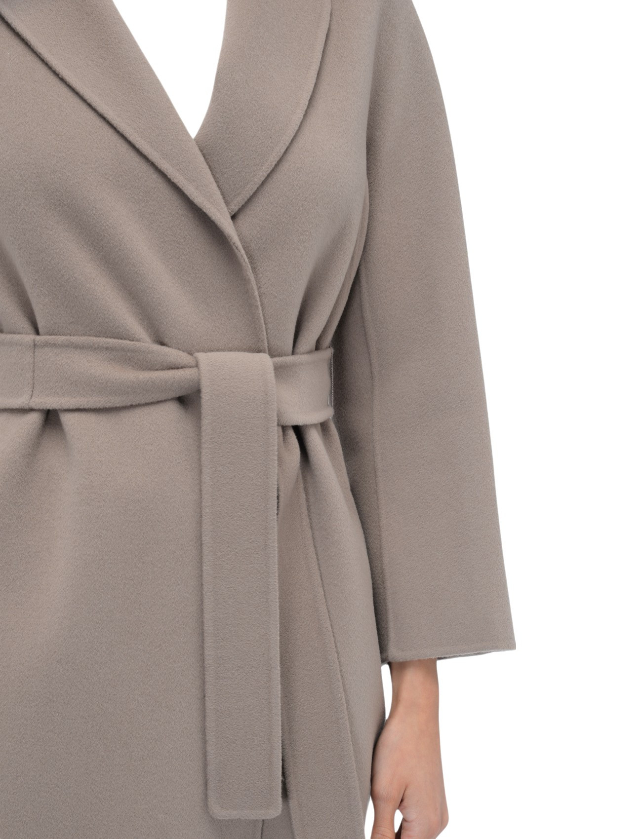 Bottes Femme Max Mara Cuir Taupe Taille 37 - Cuir Souple Occasion Très Bon état