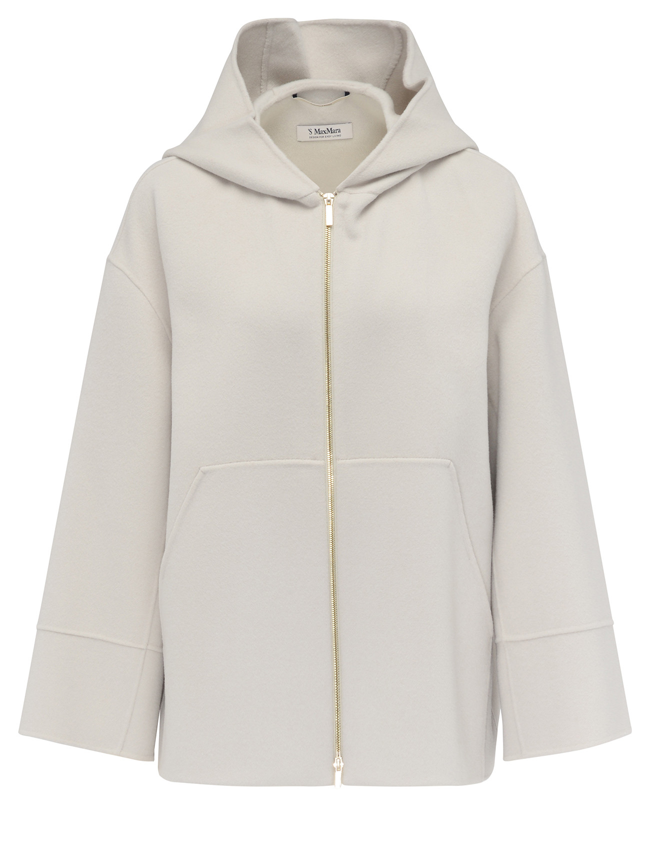 S Max Mara Sweatshirt in Ivory Wool | H-Brands