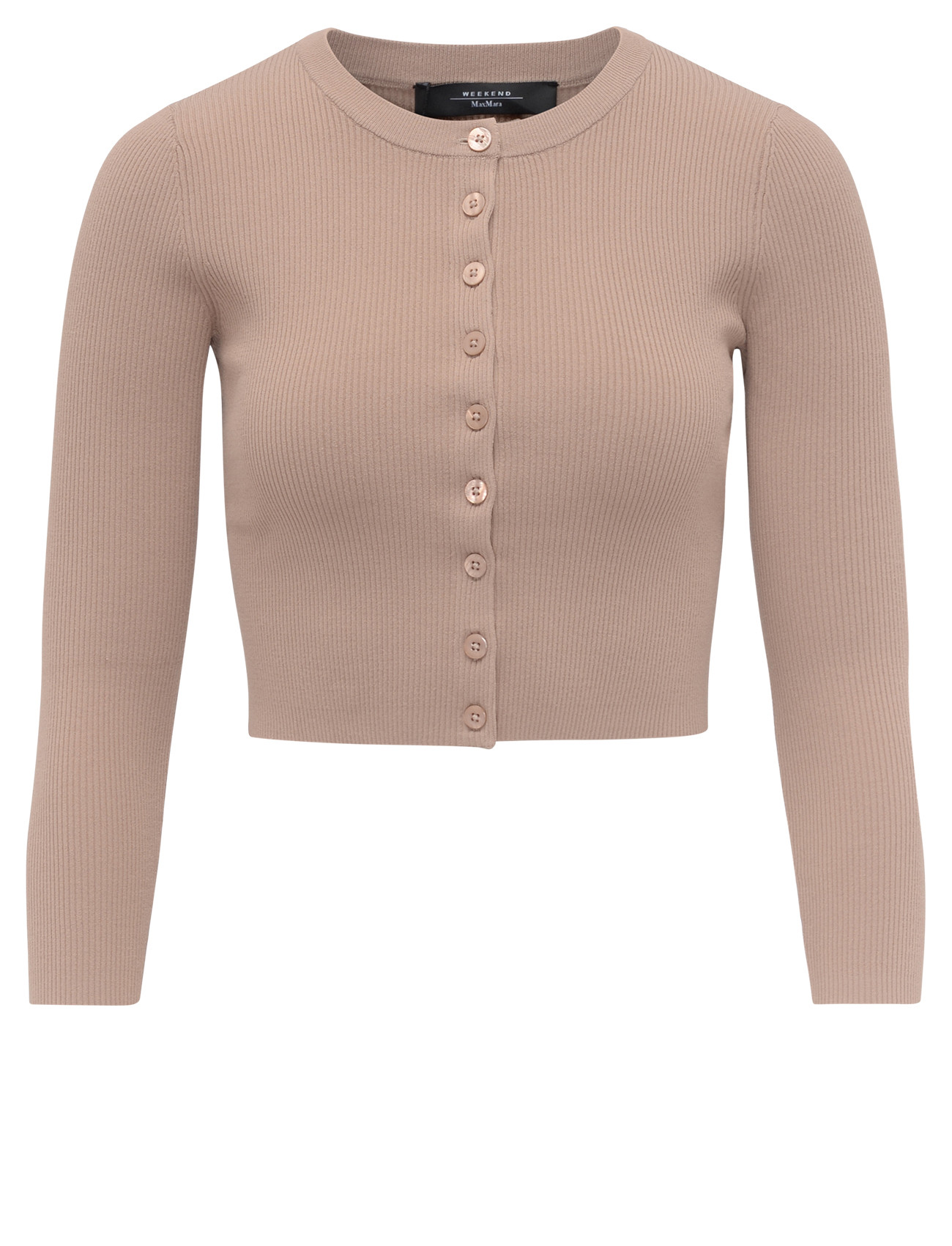 Weekend Max Mara Cardigan in Brown Viscose | H-Brands