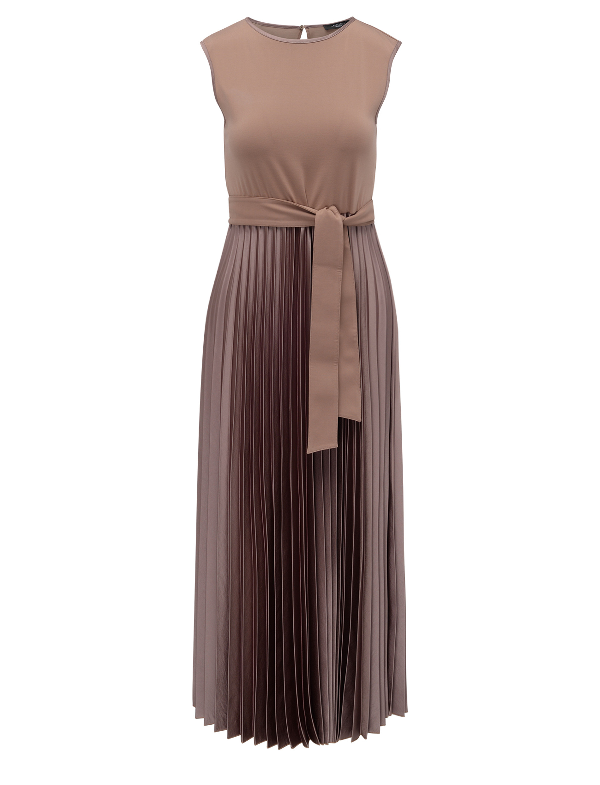 Weekend Max Mara Samuele dress in brown jersey