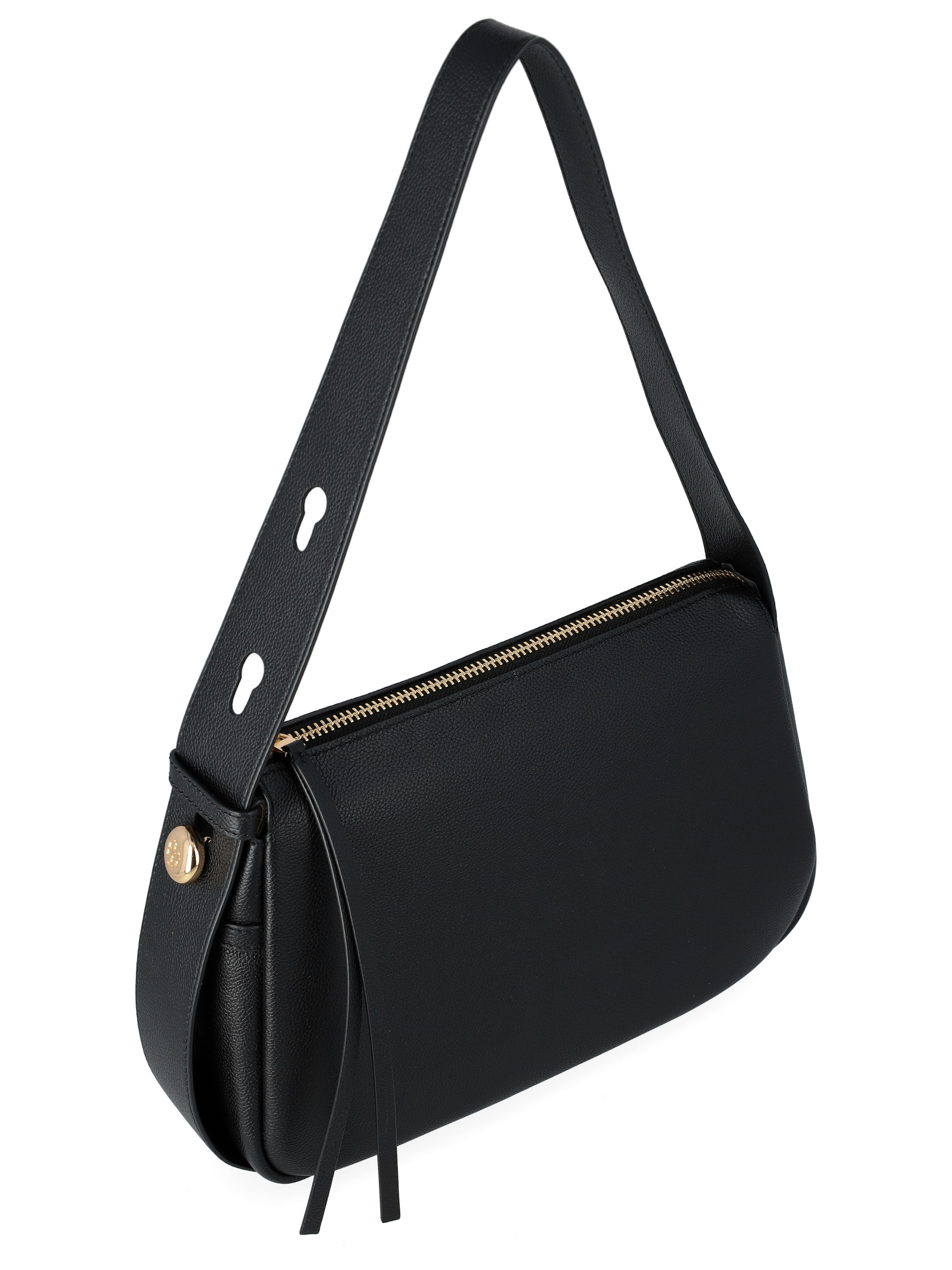 Tory Burch Handbag in Black Embossed Leather | H-Brands