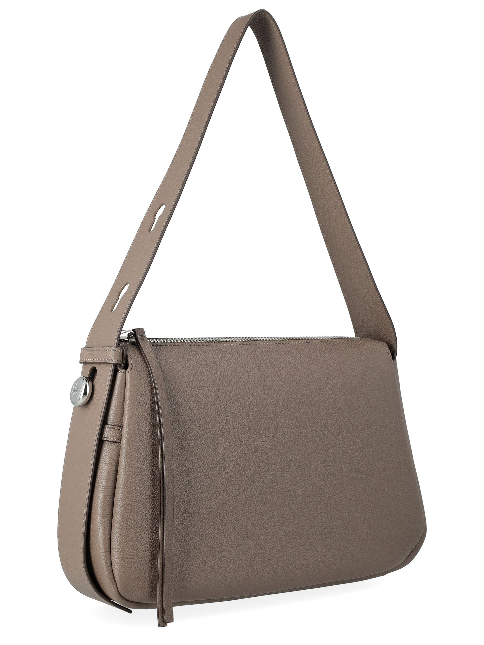 Tory Burch ショルダーバッグ グレージュ Tory Burch Handbag in Taupe Embossed Leather | H-Brands