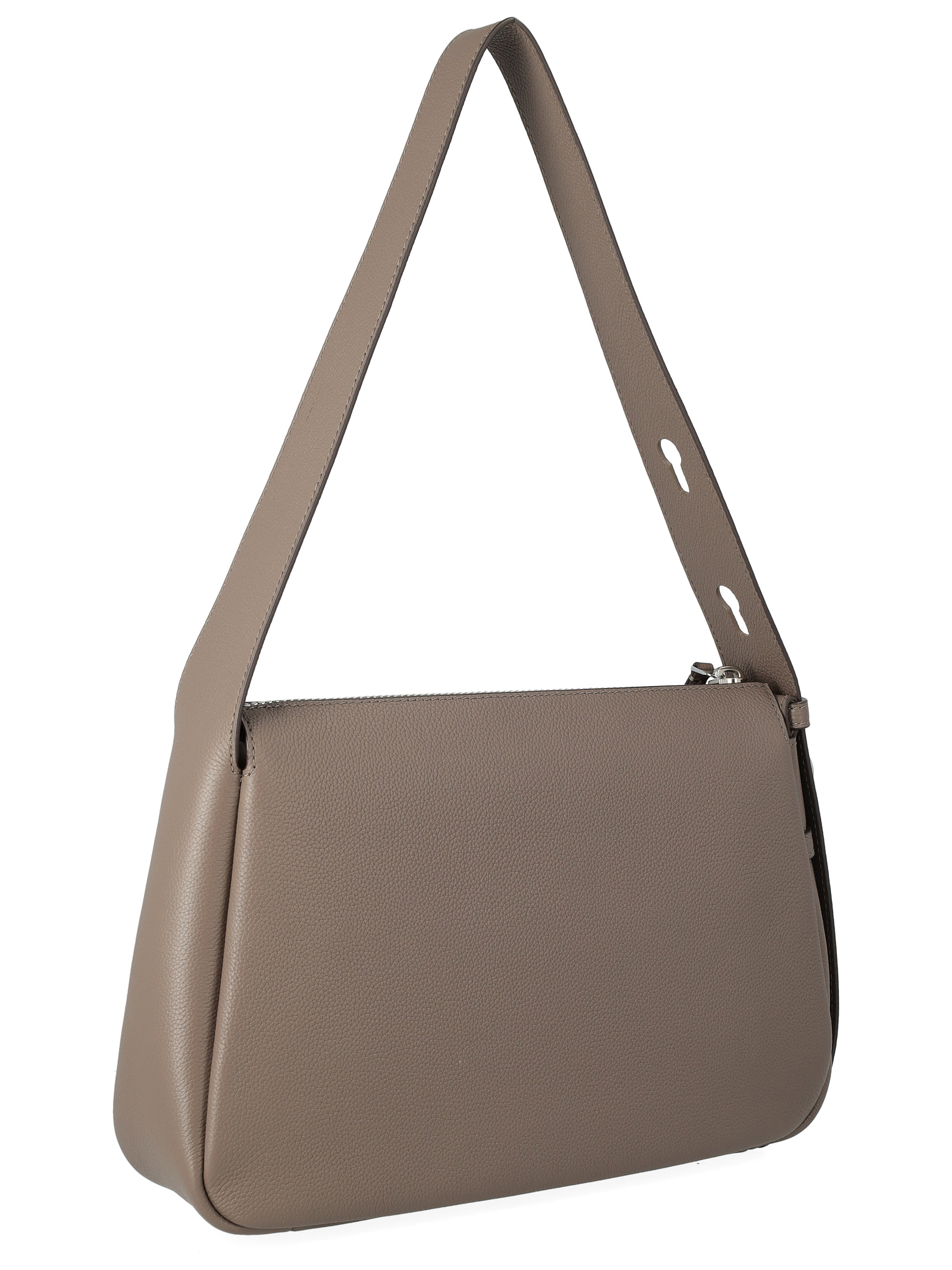 Tory Burch Handbag in Taupe Embossed Leather | H-Brands