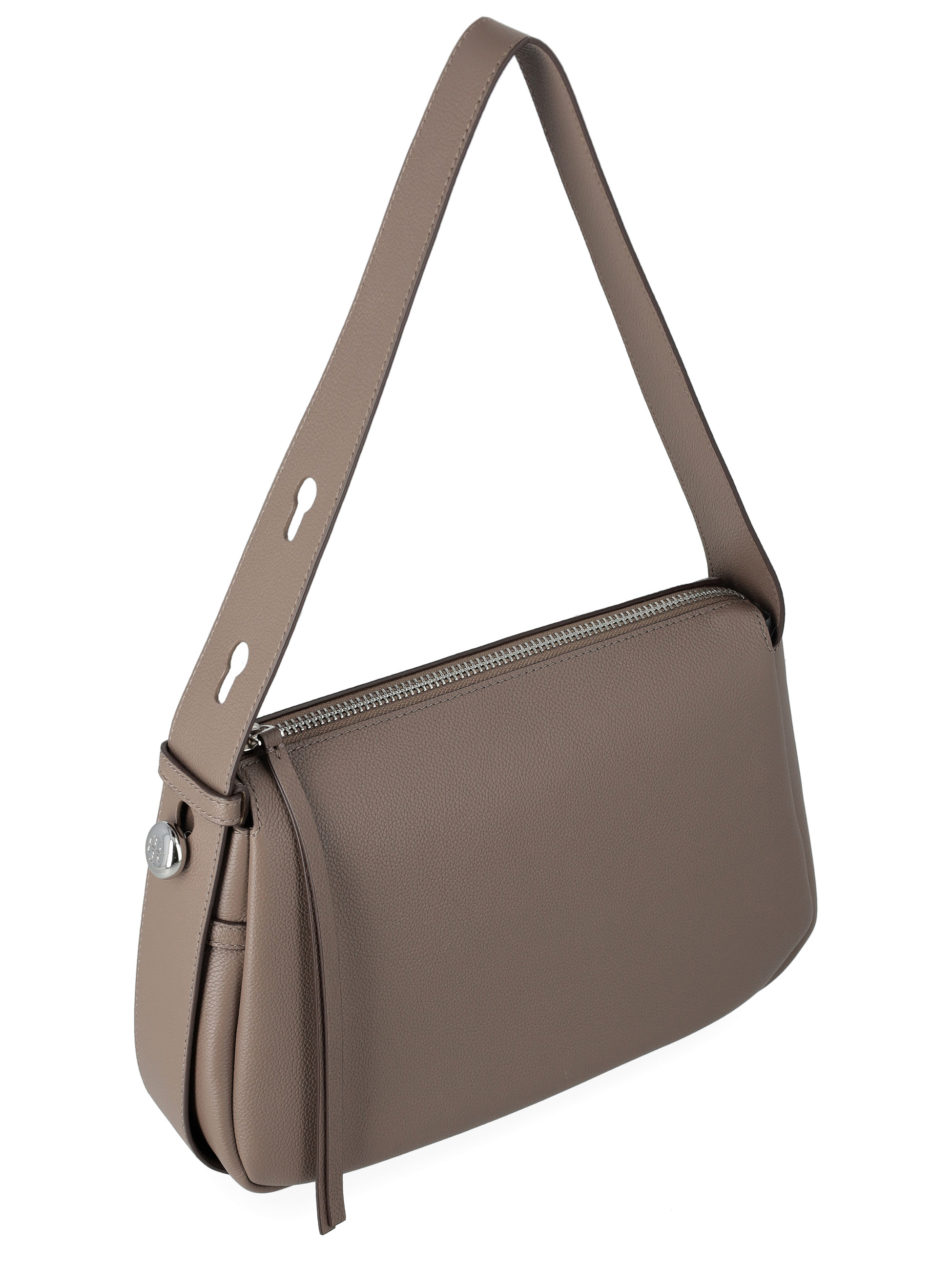 Tory Burch Handbag in Taupe Embossed Leather | H-Brands