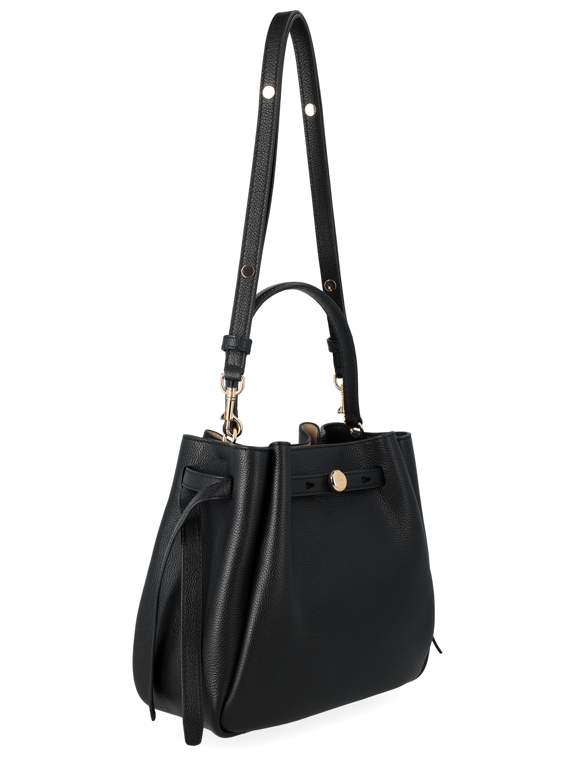 Tory Burch Small Black Leather Handbag | H-Brands
