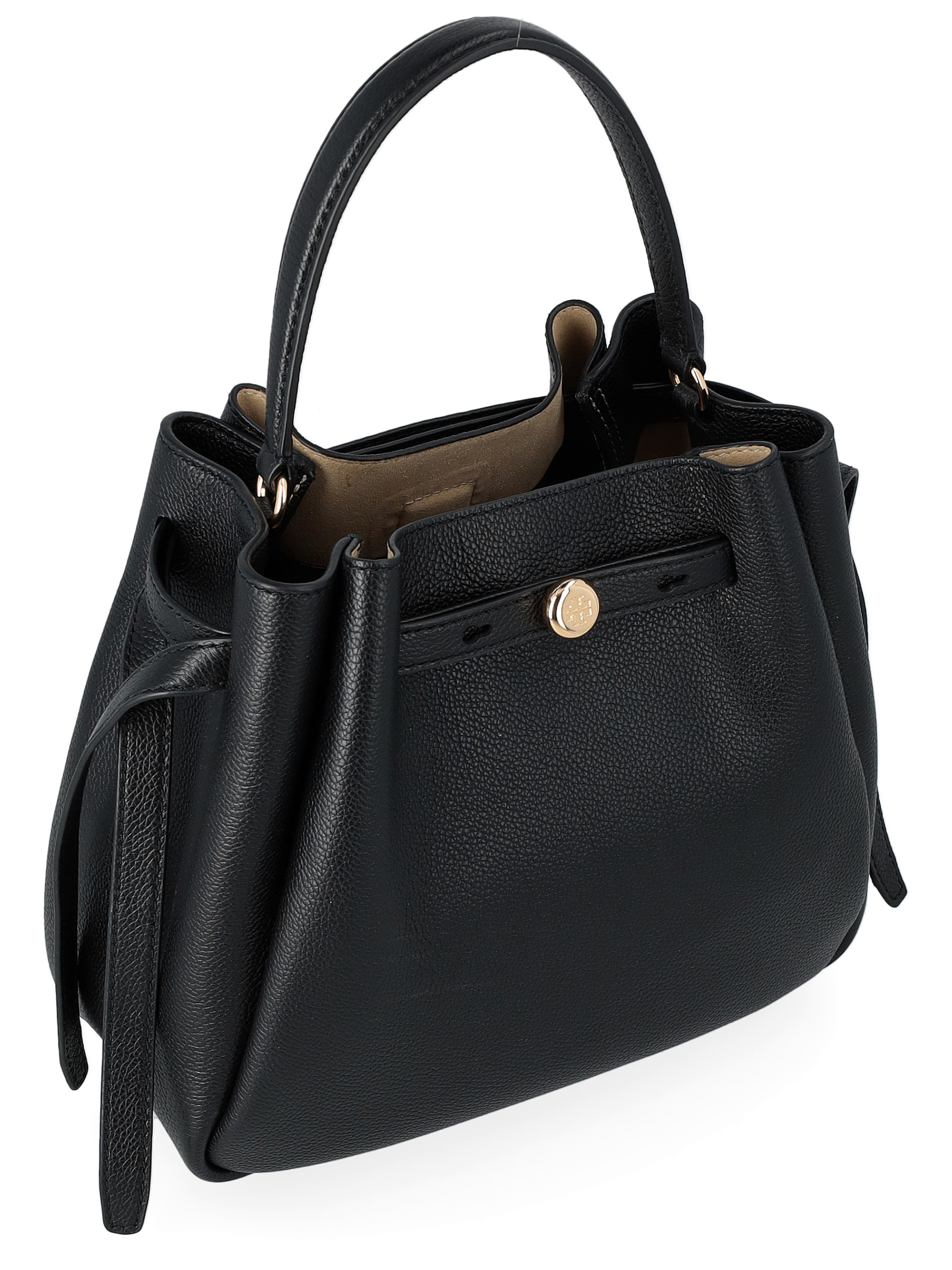Tory Burch Small Black Leather Handbag | H-Brands