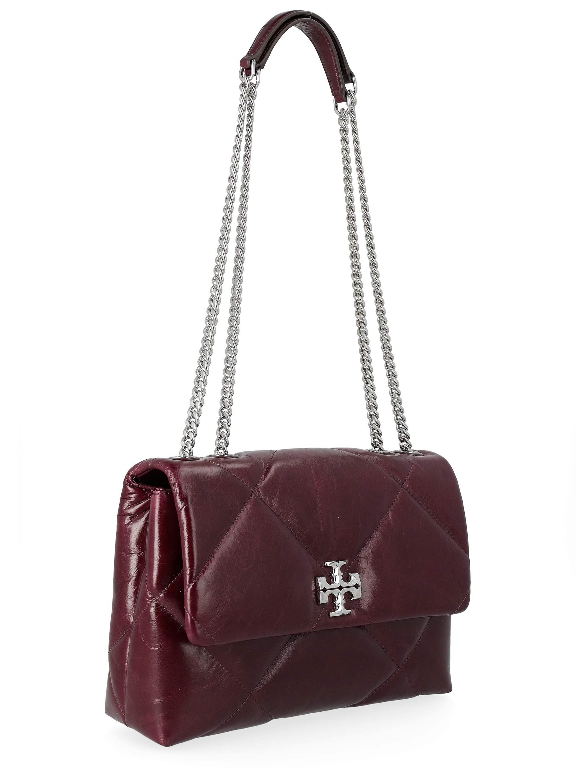 Tory Burch Medium Red Leather Handbag | H-Brands