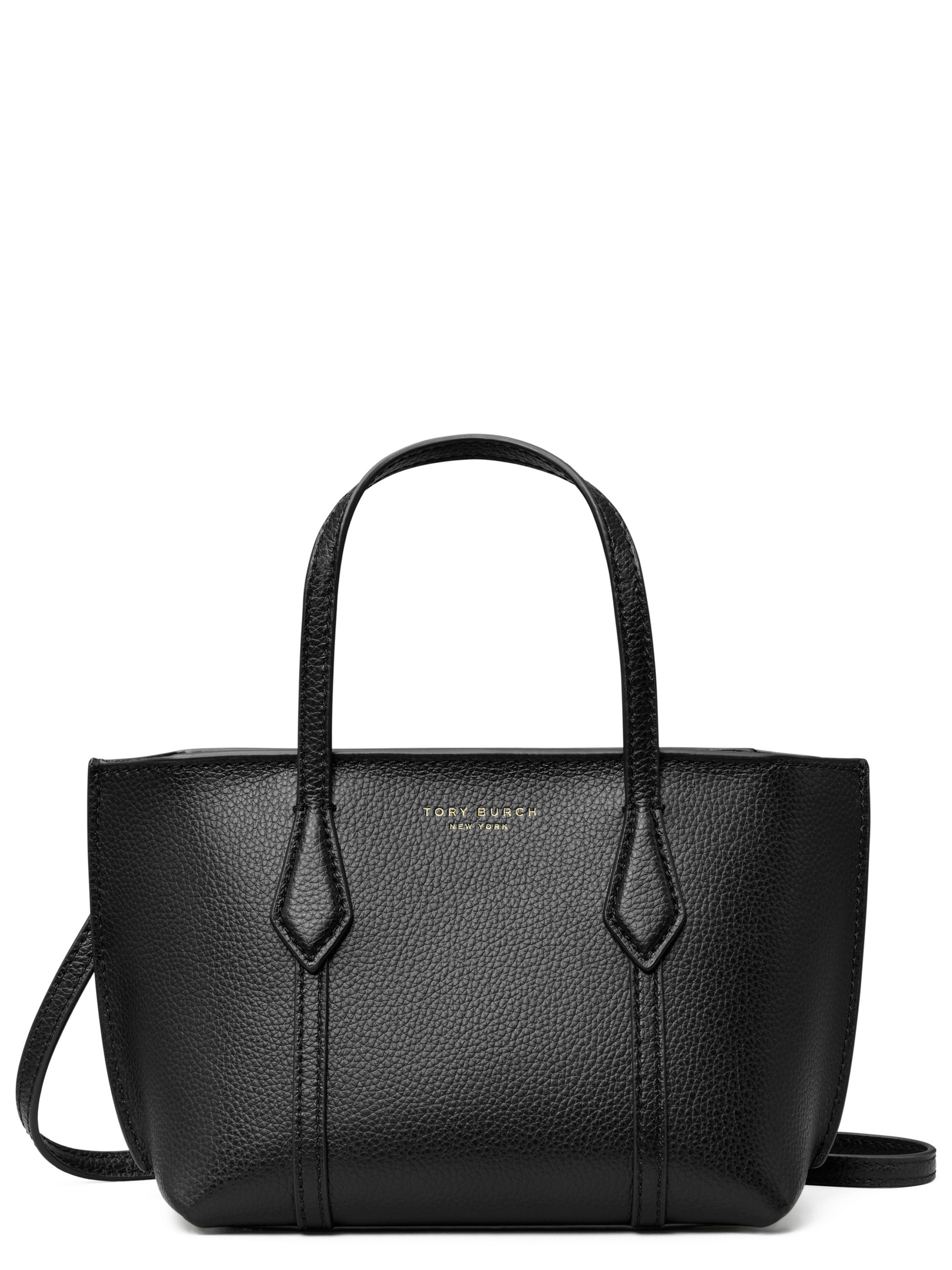 Tory Burch Mini Tote in Black Leather | H-Brands