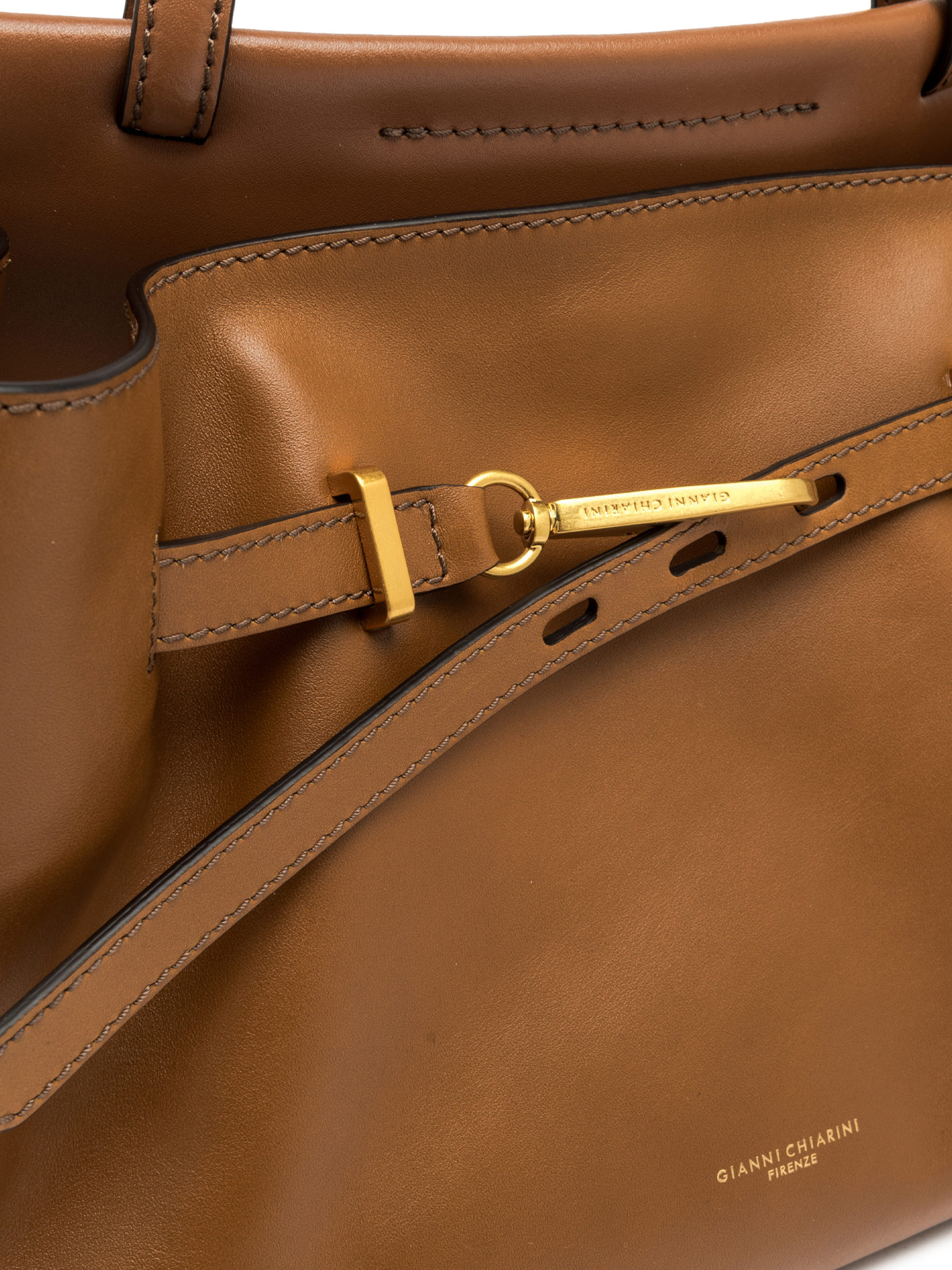 Gianni Chiarini Brown Leather Bag | H-Brands