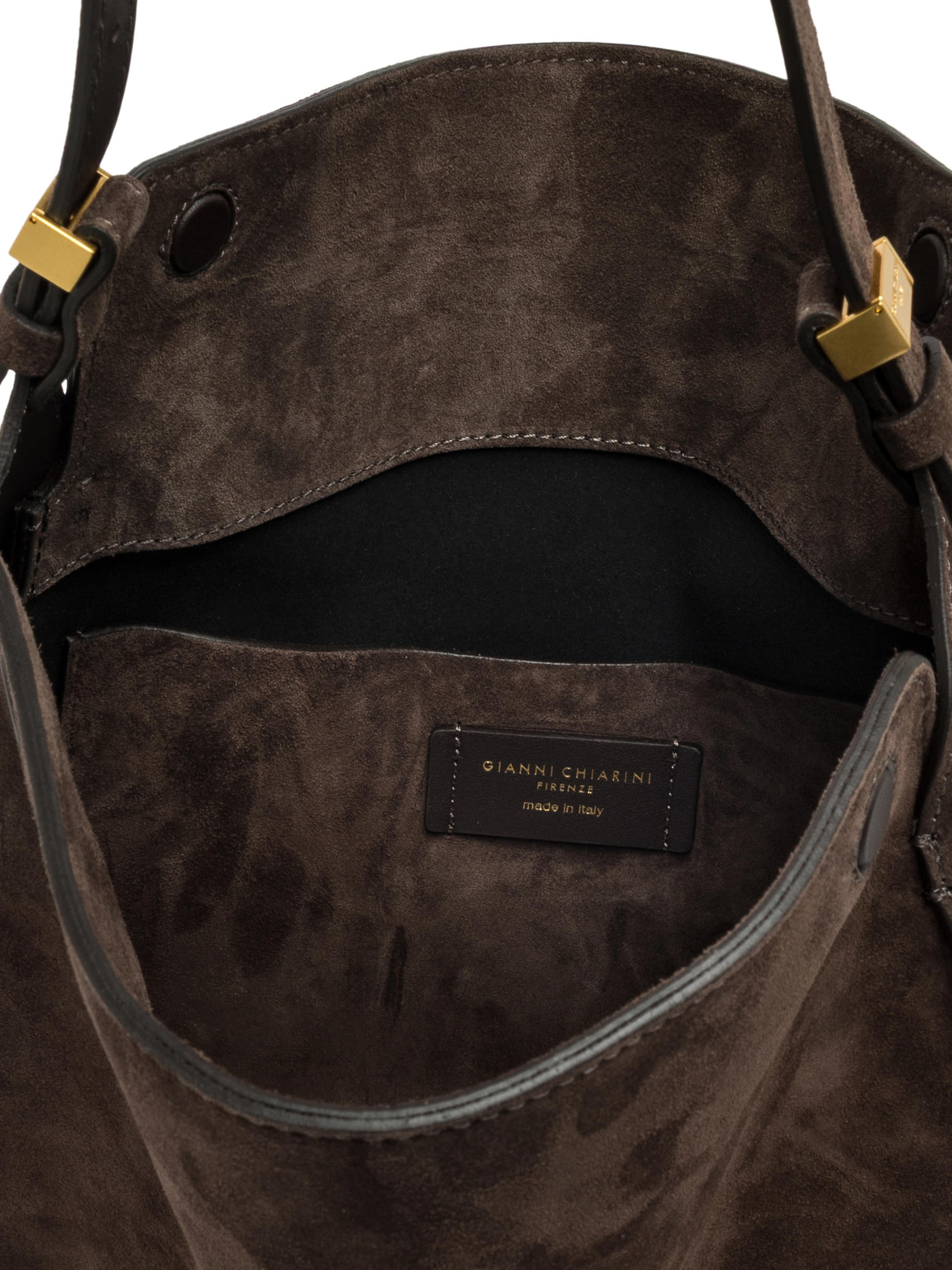 Gianni Chiarini Brown Suede Bag | H-Brands