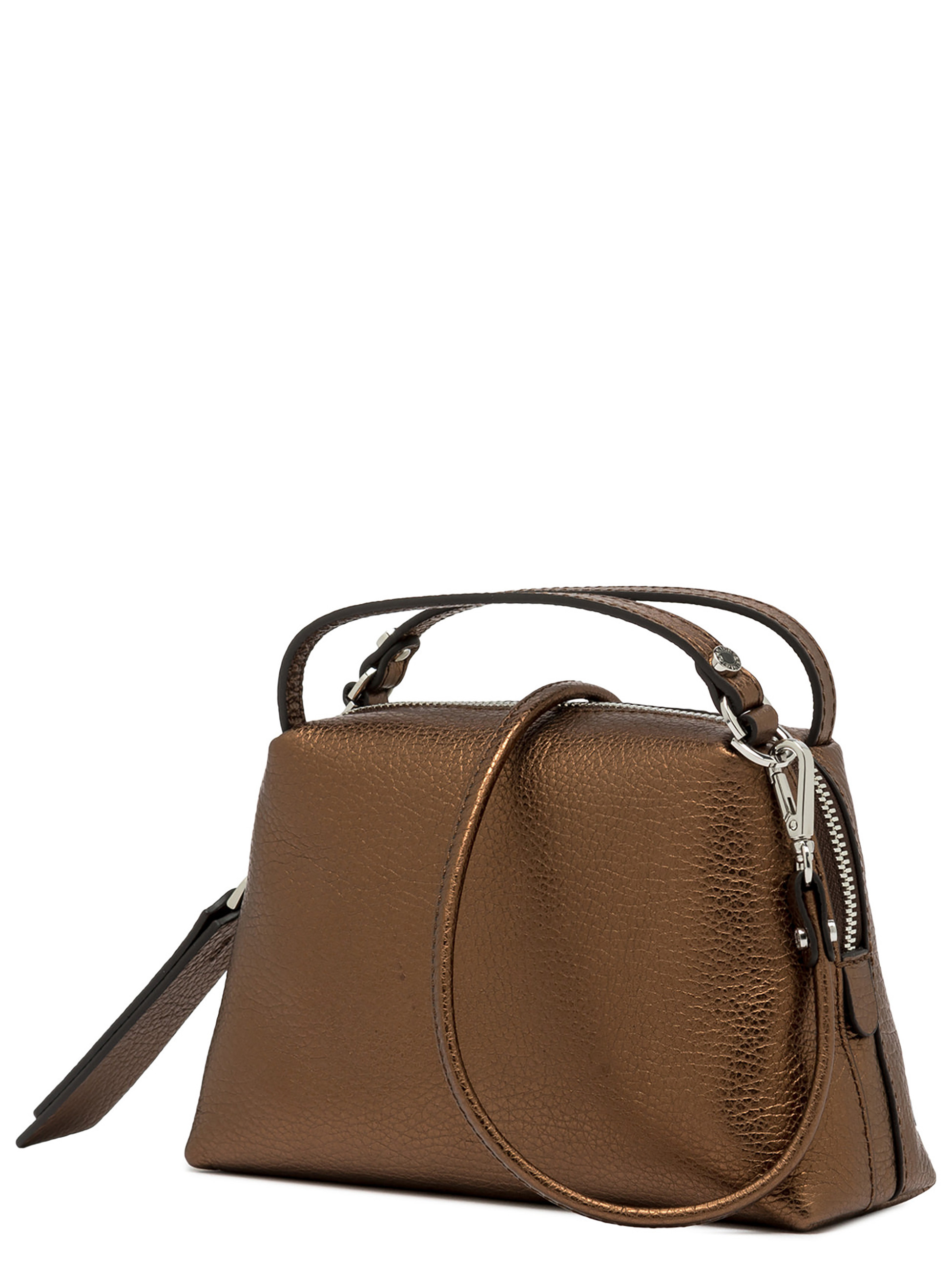 Gianni Chiarini Handbag in Bronze-Colored Leather | H-Brands