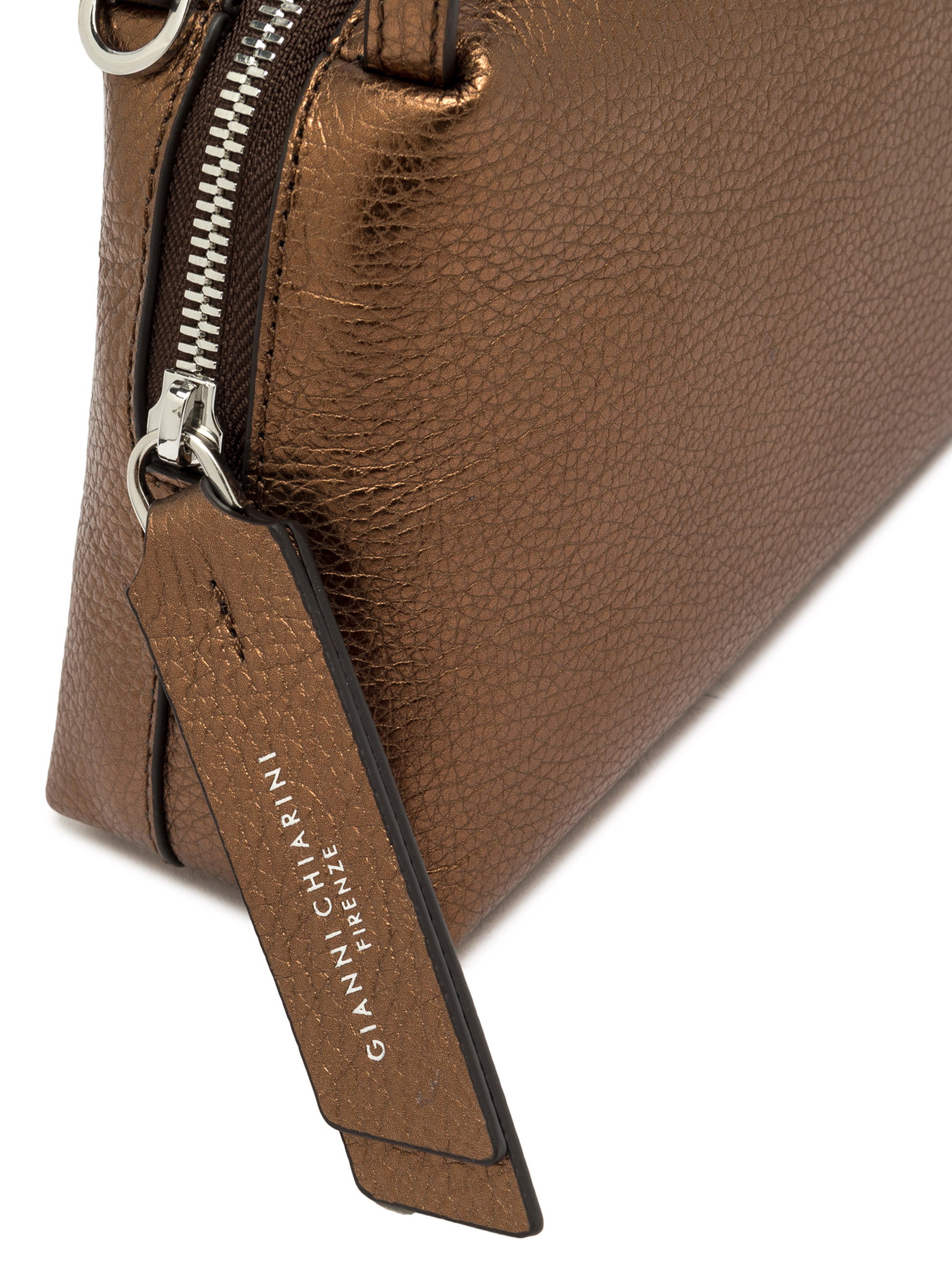 Gianni Chiarini Handbag in Bronze-Colored Leather | H-Brands