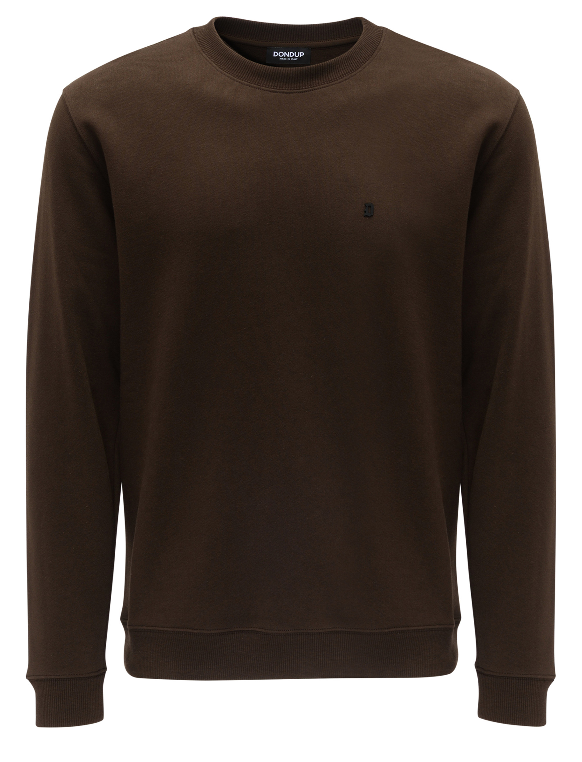 Sudadera de algodón marrón Dondup 