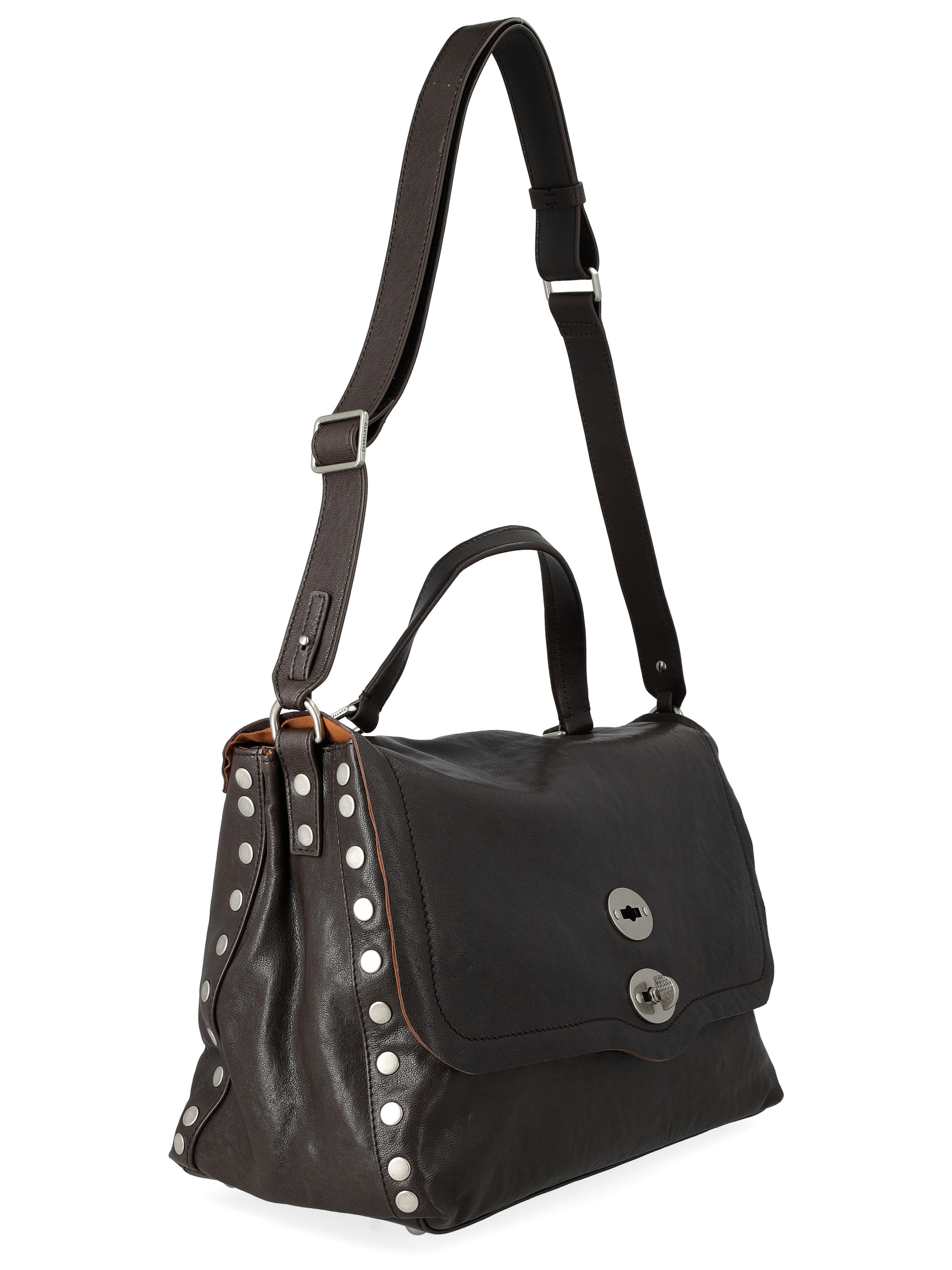 Zanellato Tabacco M Bag in Smooth Brown Leather | H-Brands