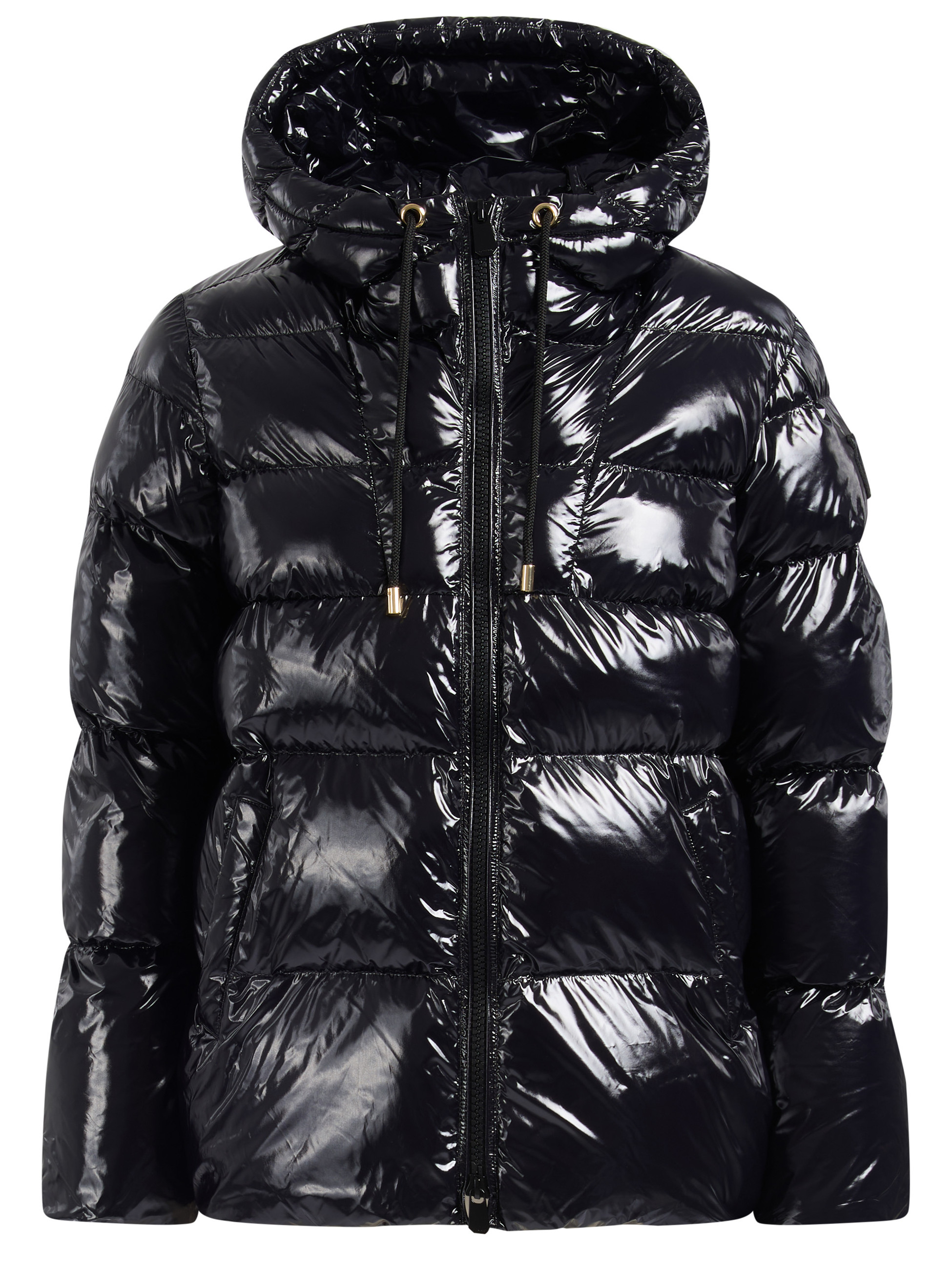 Pinko Down jacket in Black Crystal Nylon | H-Brands