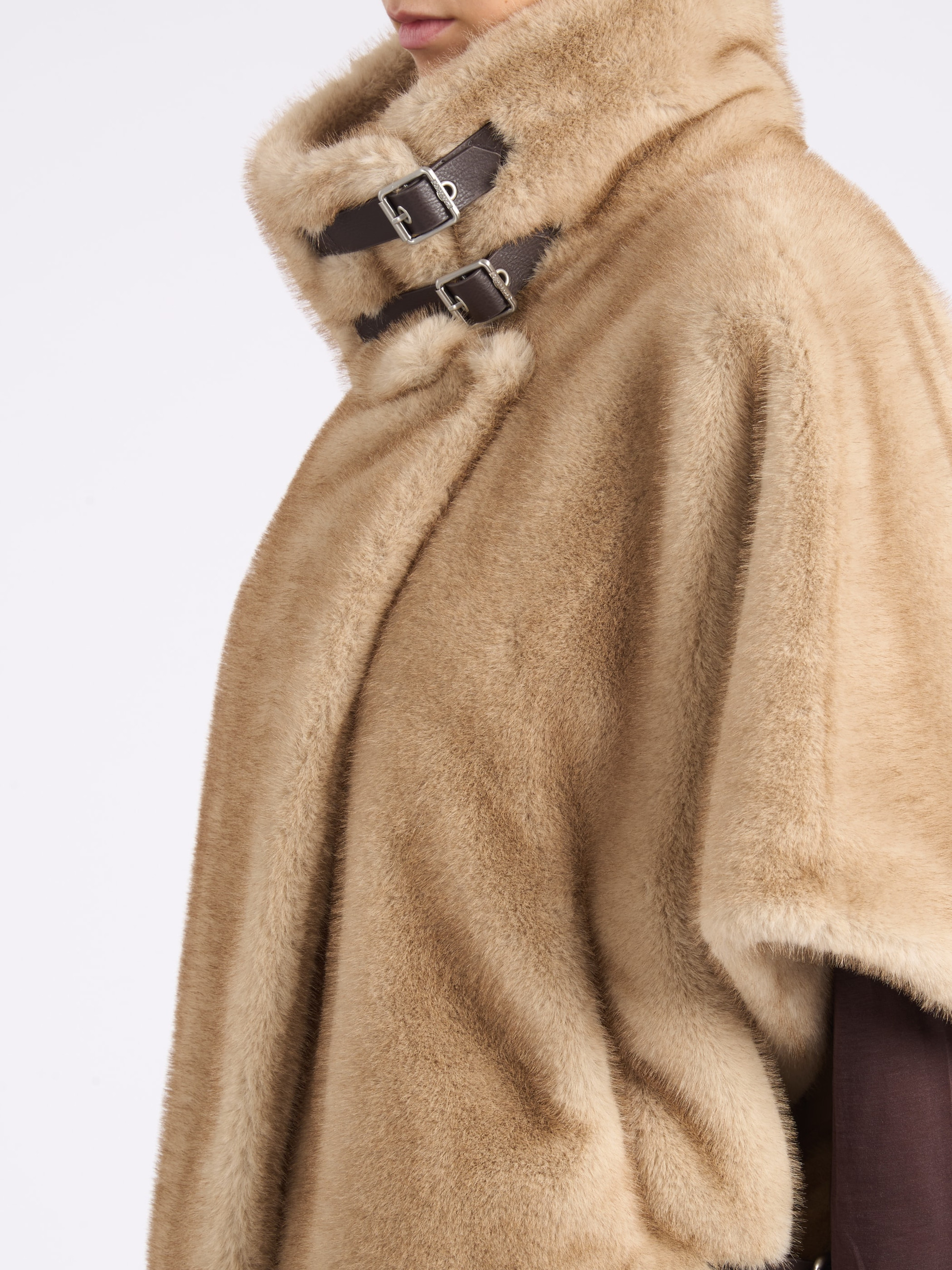 Pinko Short Cardigan | Beige Aspen Fabric Pinko | H-Brands