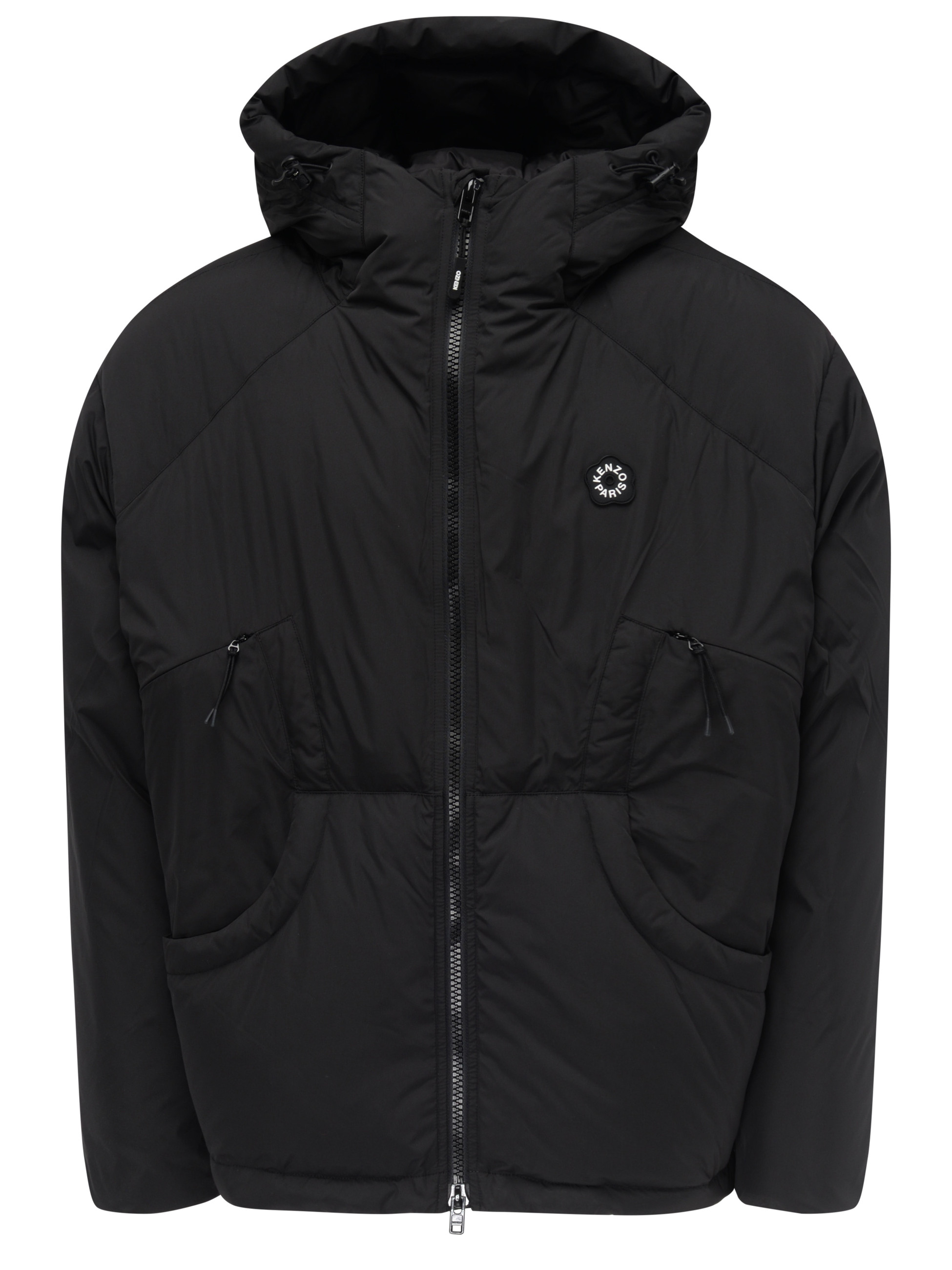 Kenzo Boke Flower 2.0 Down jacket in black nylon | H-Brands