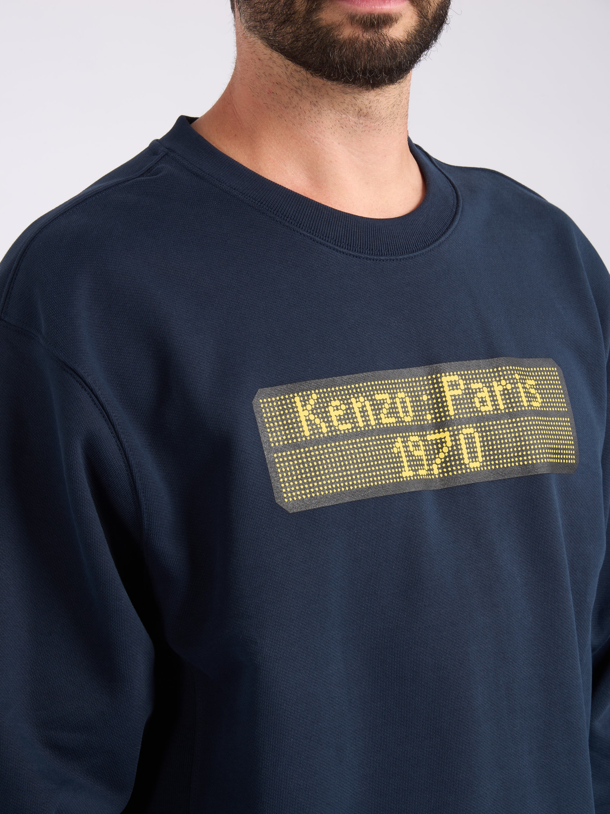 Kenzo Blue Cotton Sweatshirt | H-Brands