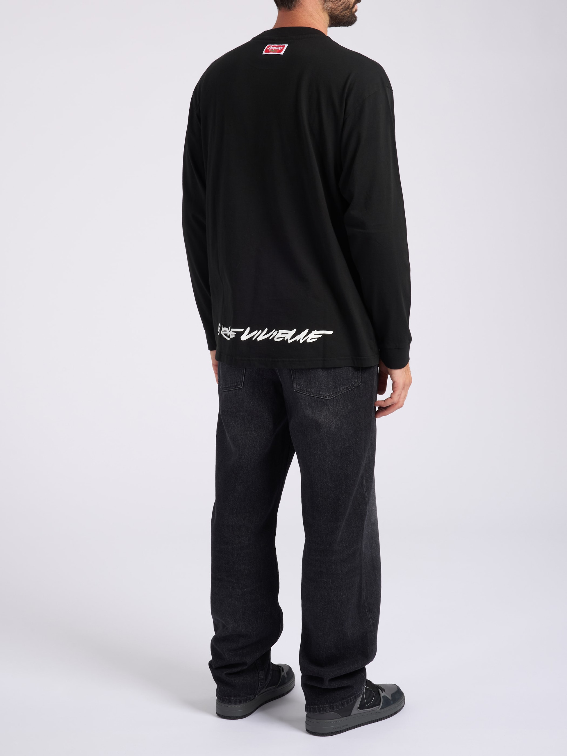 Kenzo black Kenzo long-sleeve T-shirt | H-Brands